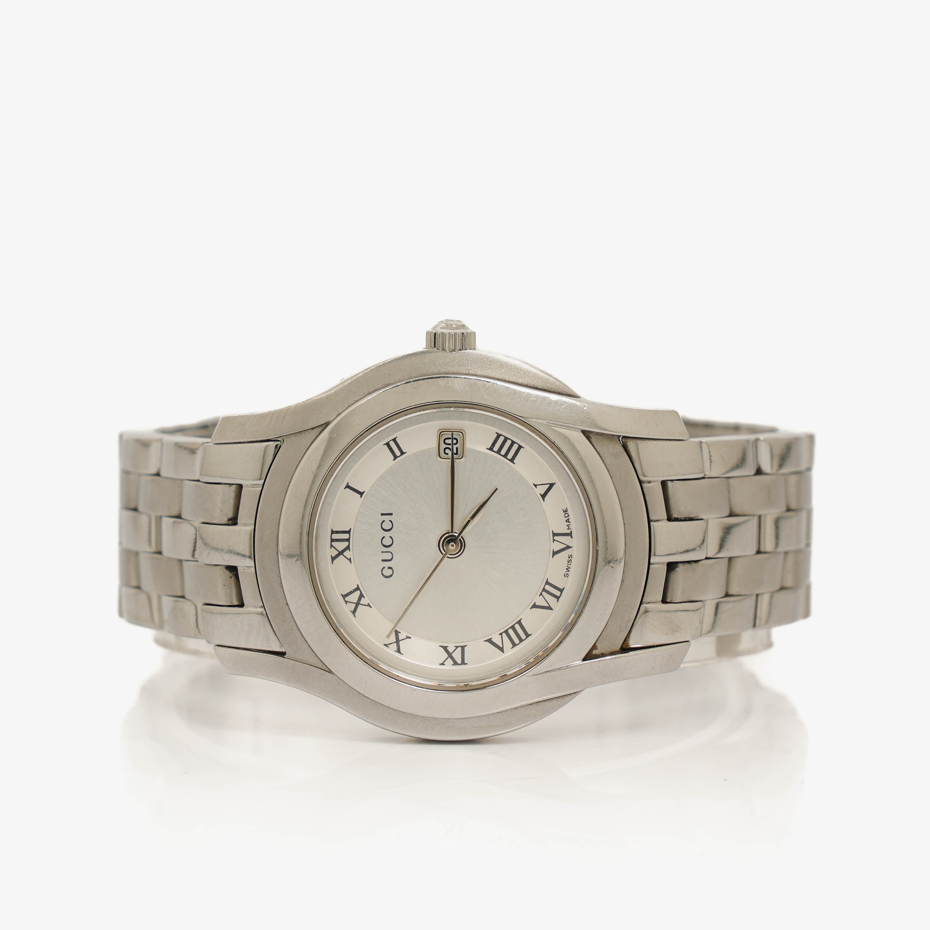 Gucci 5500L Classic Women's Stainless Steel Watch