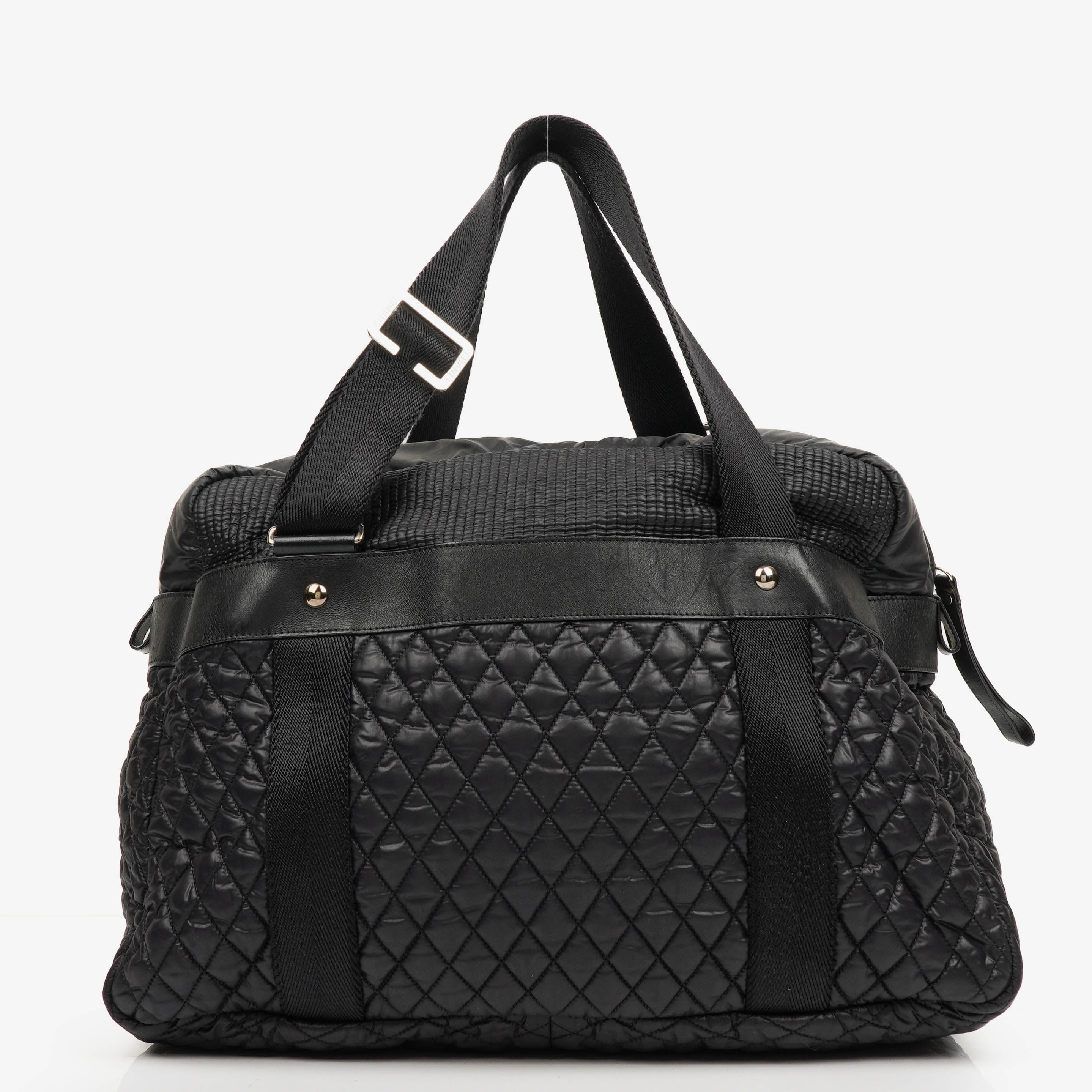 Chanel Sport Ligne Black Cocoon Bowler Bag
