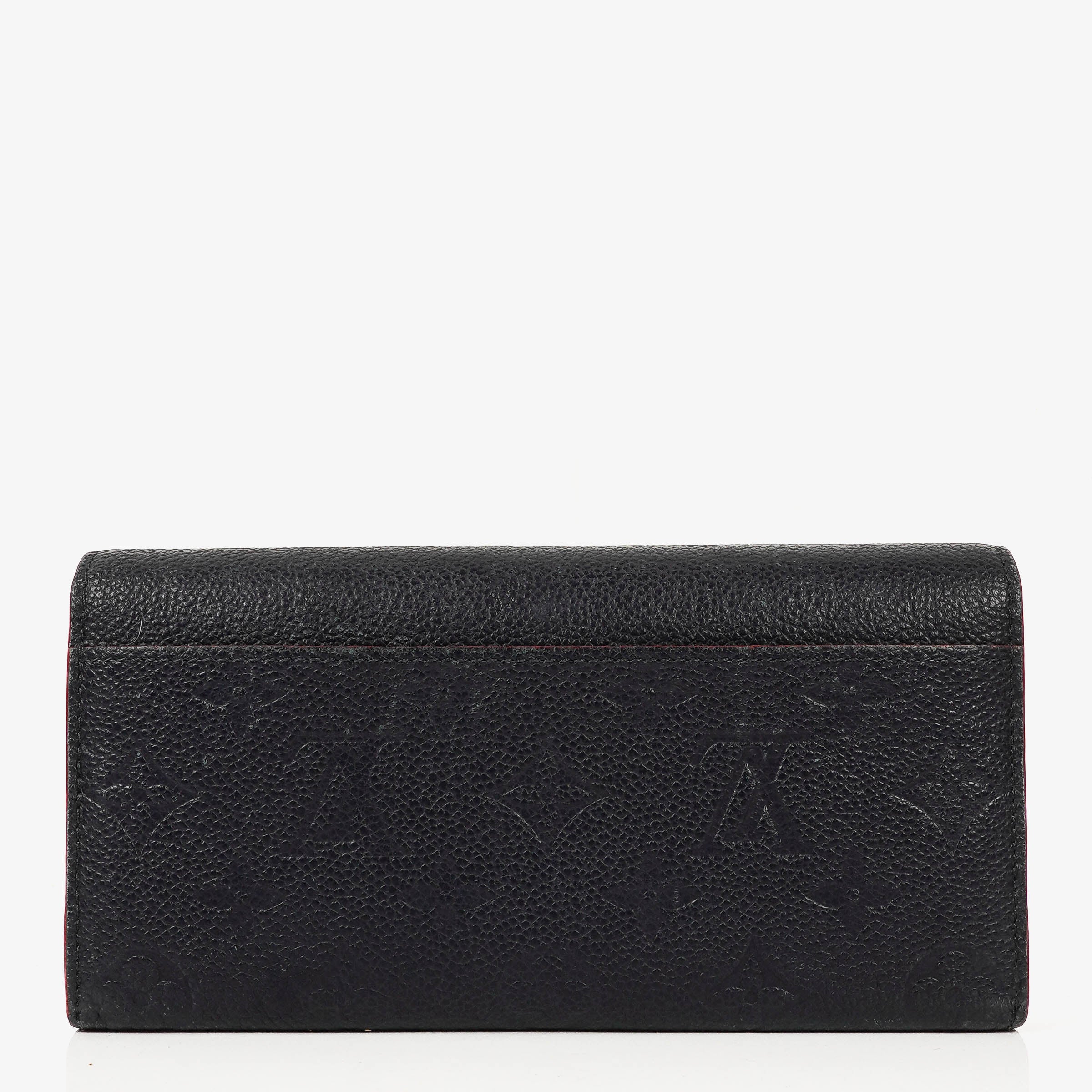 Louis Vuitton Sarah Empreinte Marine Rouge Wallet 