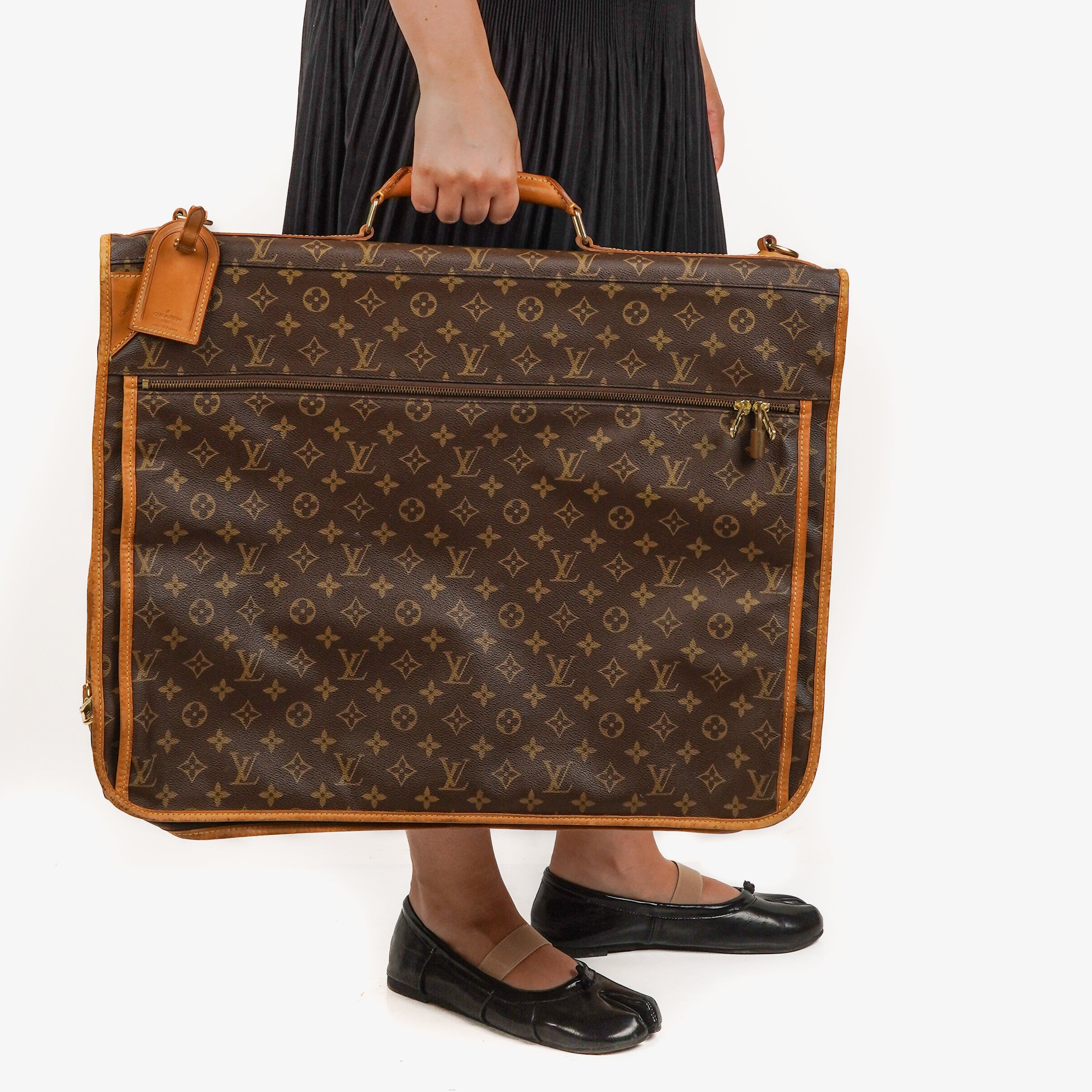 Louis Vuitton Garment Carrier Monogram Canvas Bag