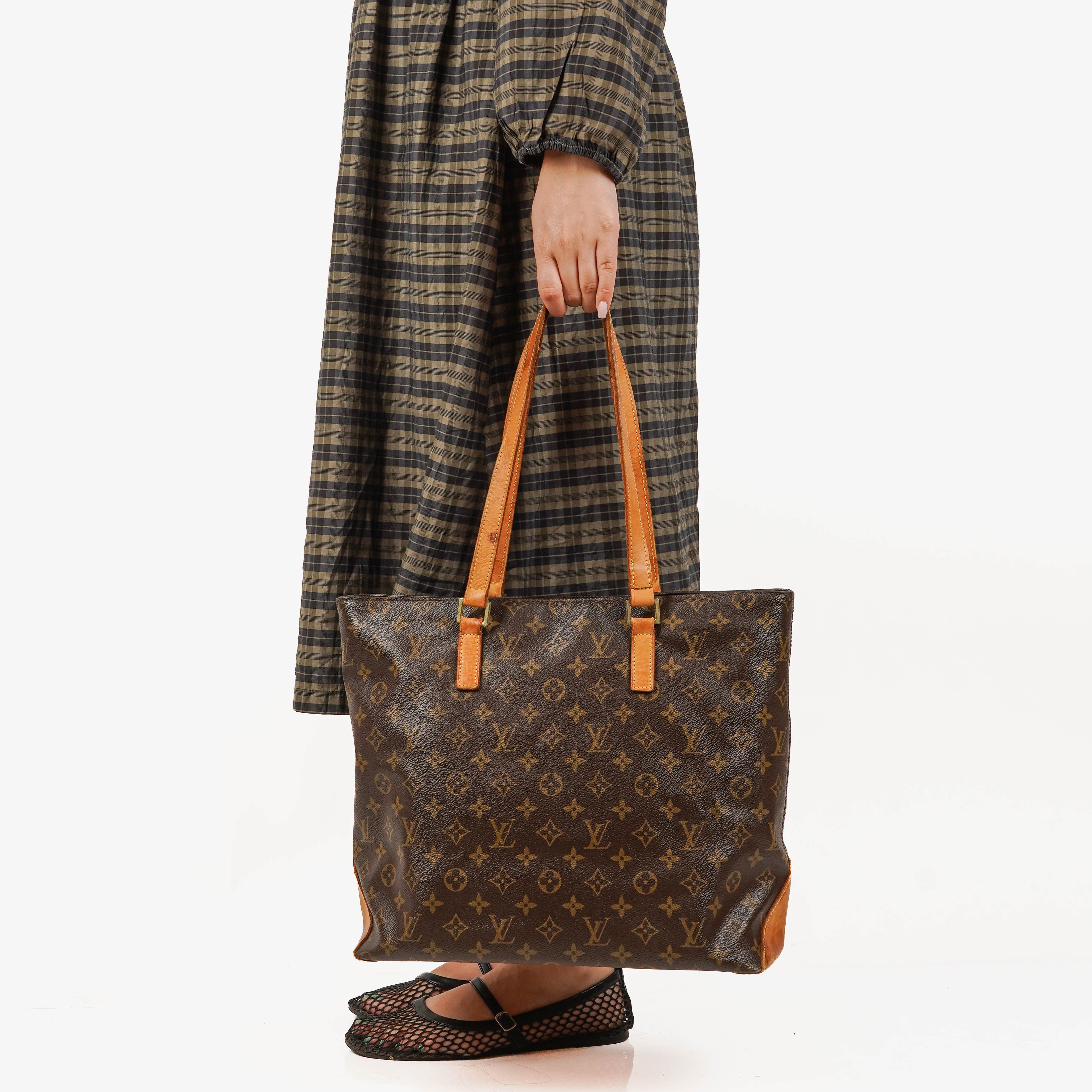 Louis Vuitton Cabas Mezzo Monogram Canvas Shouder Bag