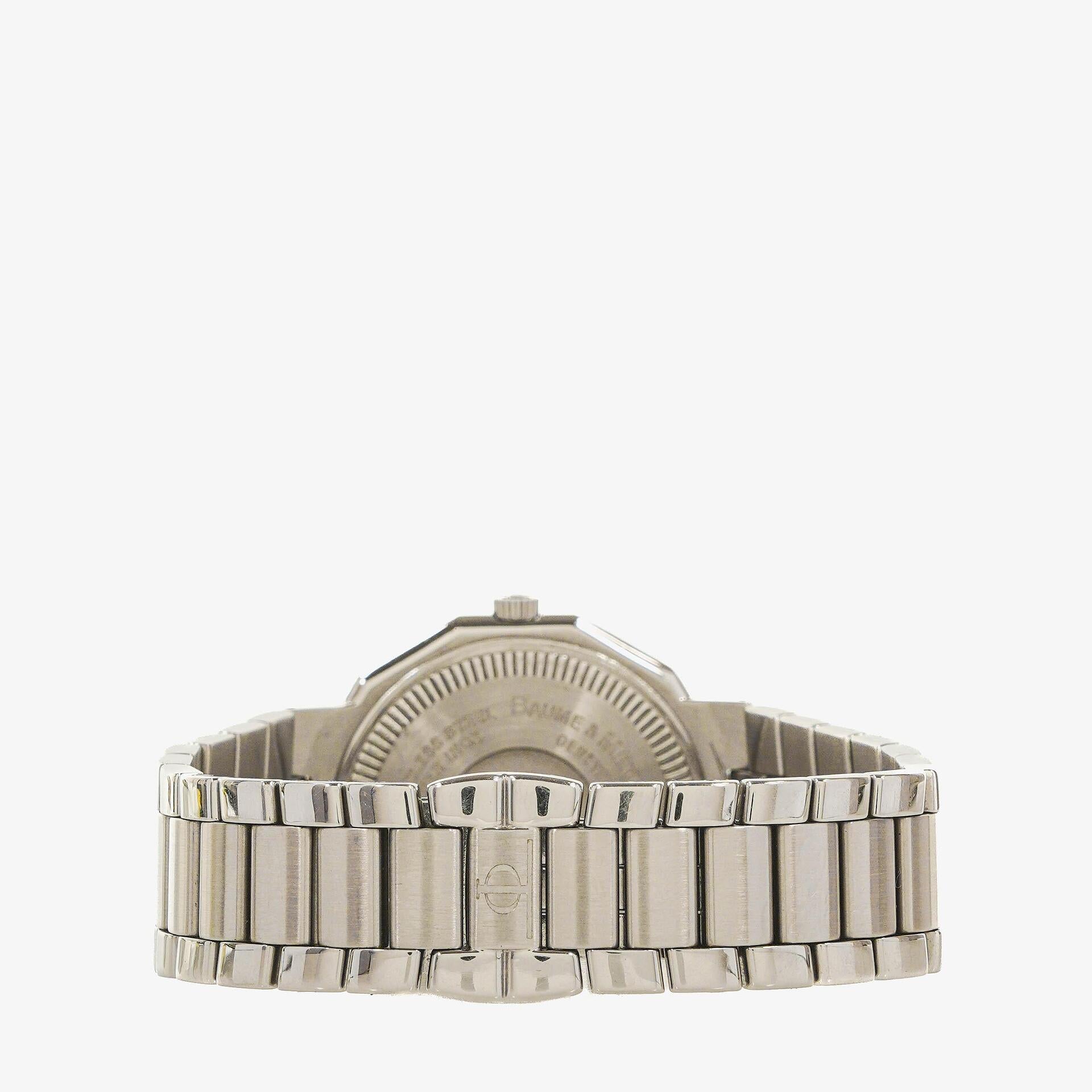 Baume And Mercier Riviera Stainless Steel 36mm Quartz Watch