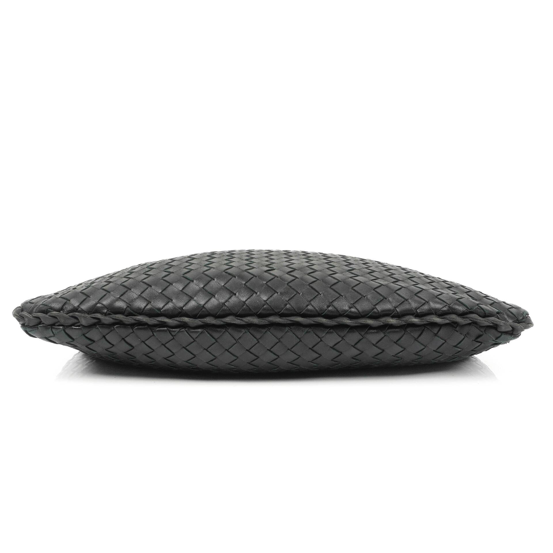 Bottega Veneta Nappa Intrecciato Black Medium Veneta Hobo Bag
