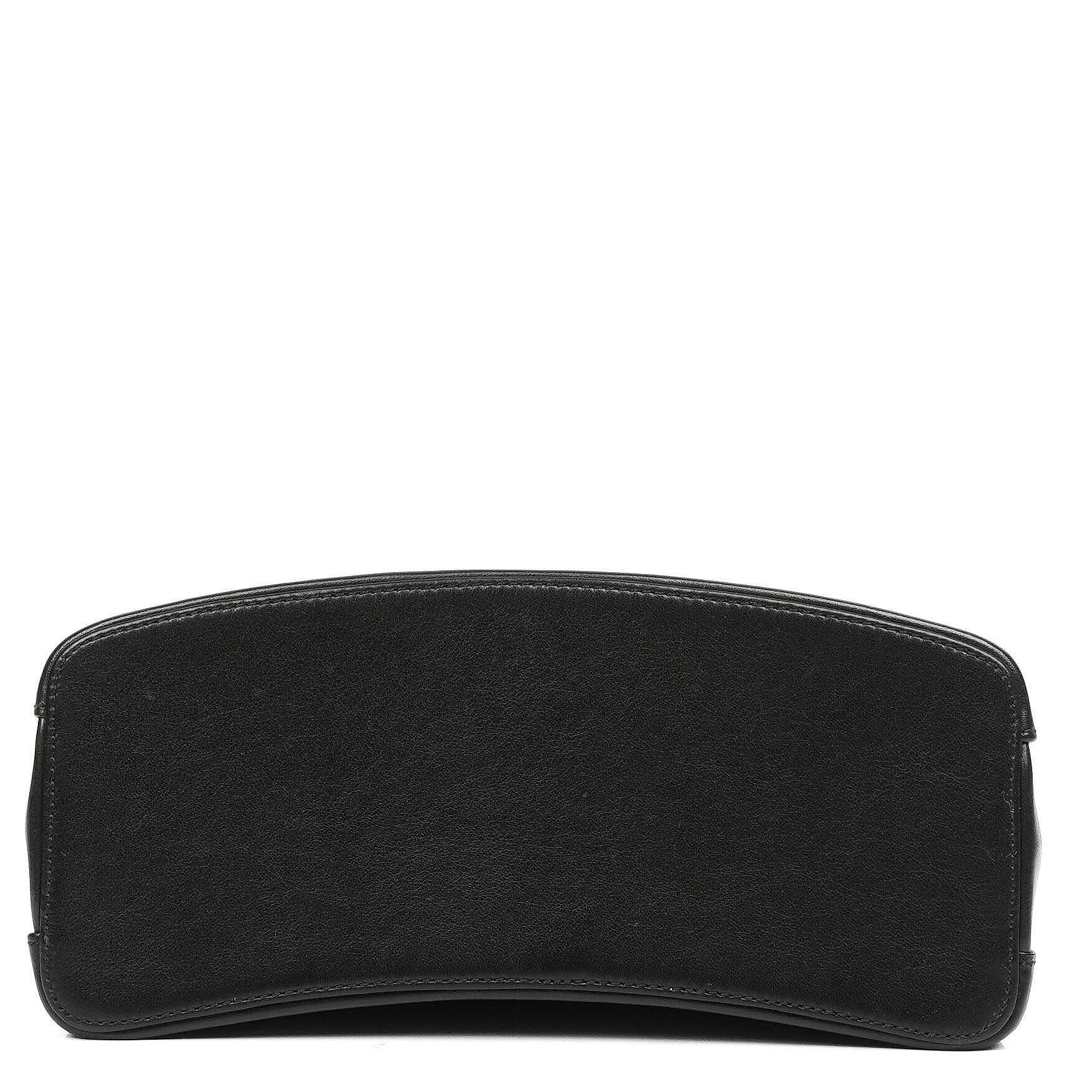 Cartier Black Leather Trinity Bag