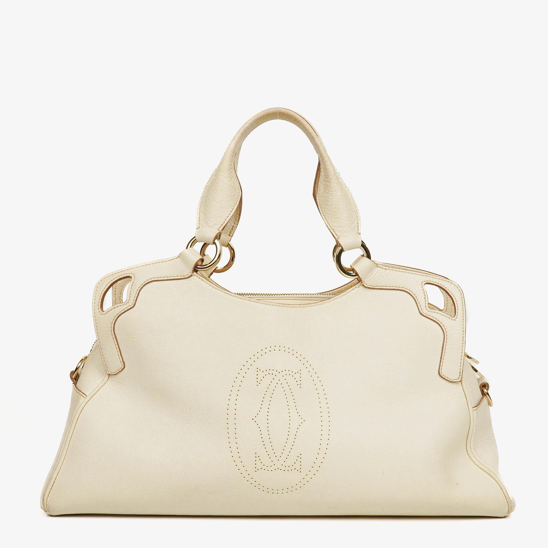 Cartier Marcello de Cartier Leather Handle Bag