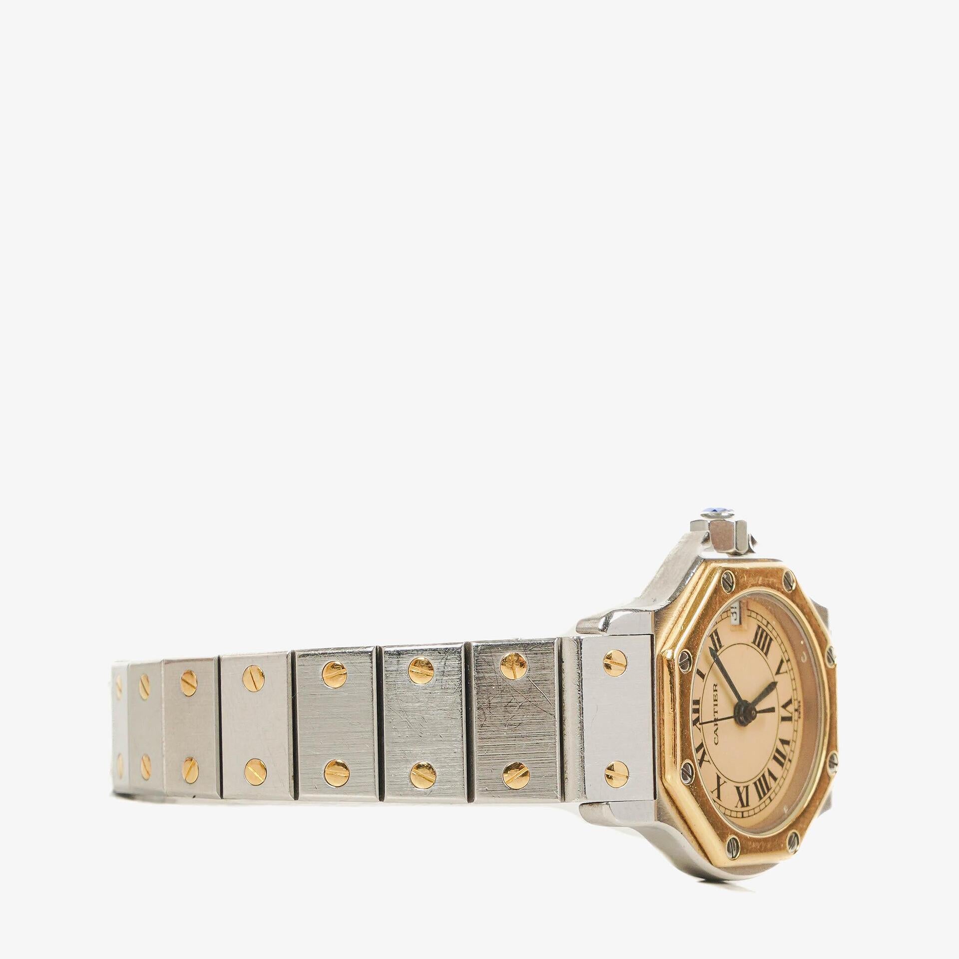 Cartier Santos Octagon Stainless Steel Watch