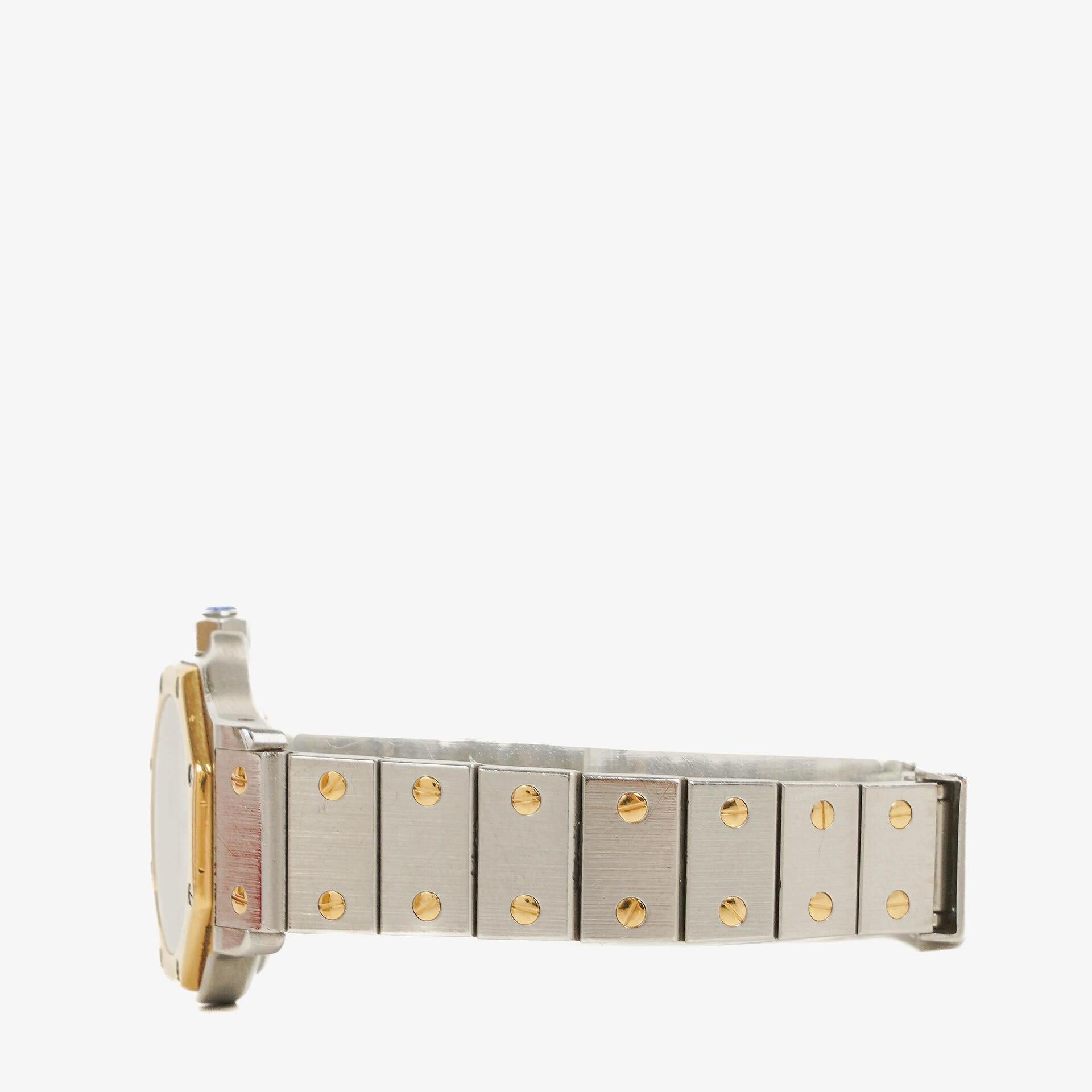 Cartier Santos Octagon Stainless Steel Watch