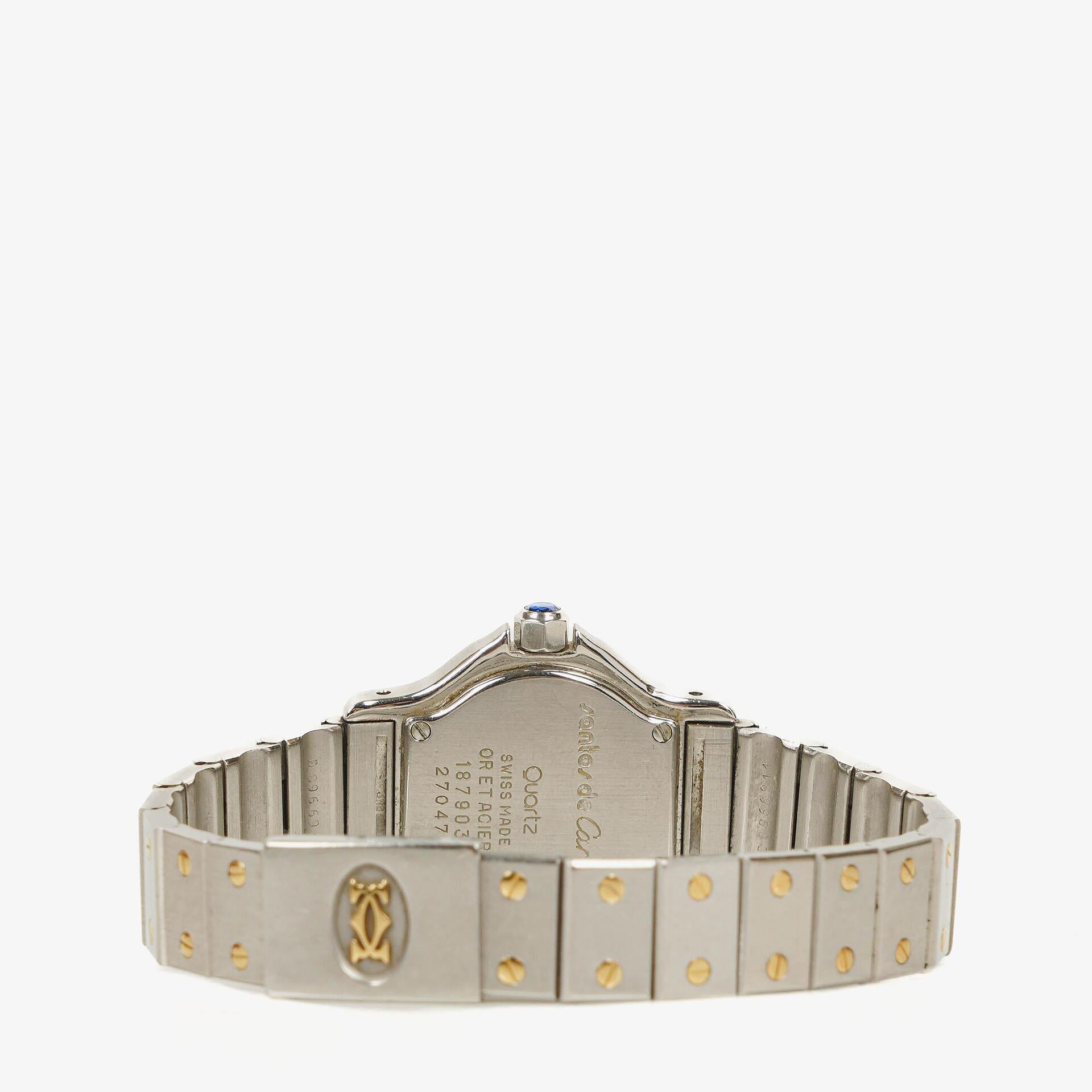 Cartier Santos Octagon Stainless Steel Watch