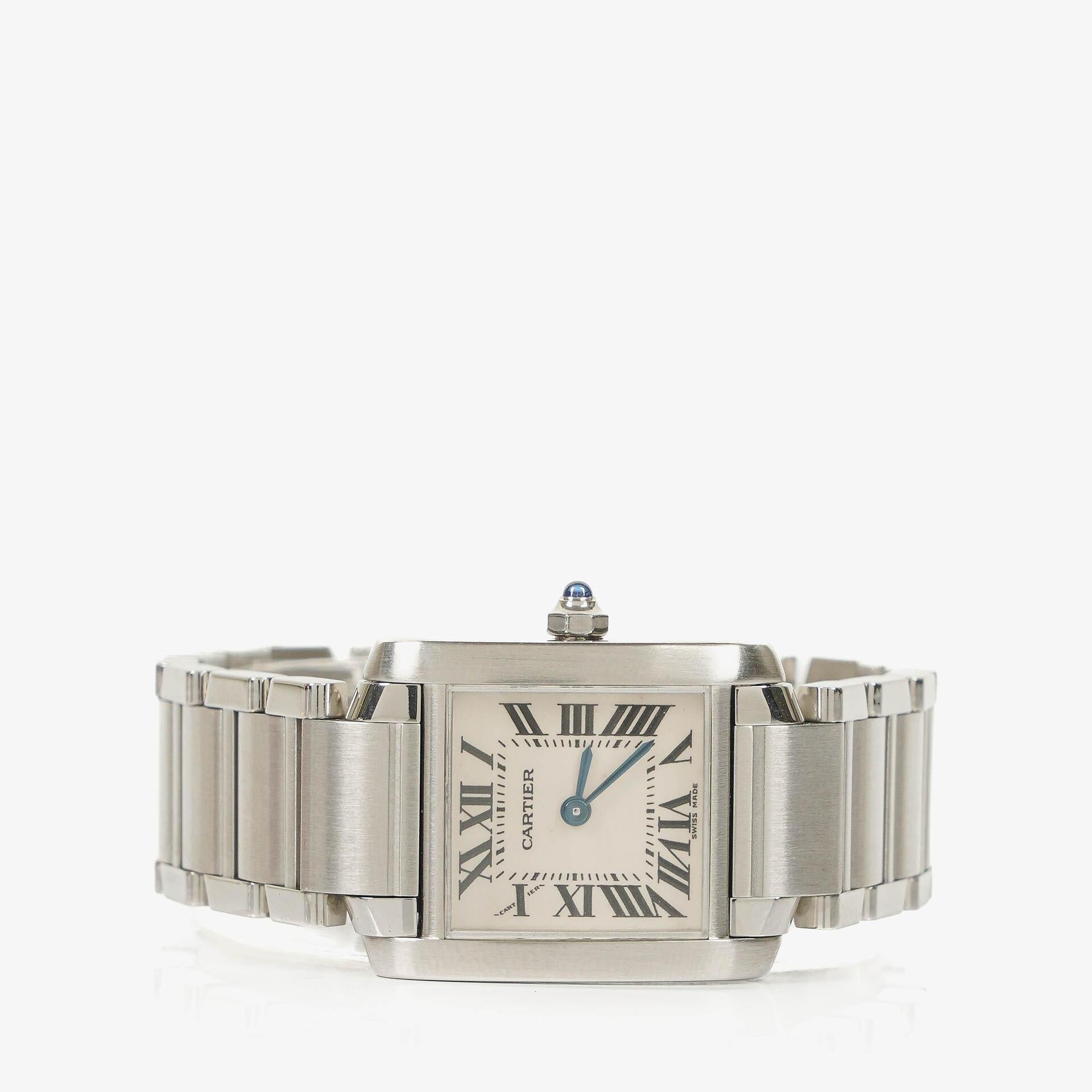 Cartier Tank Solo 20mm Stainless Steel Quartz Watch