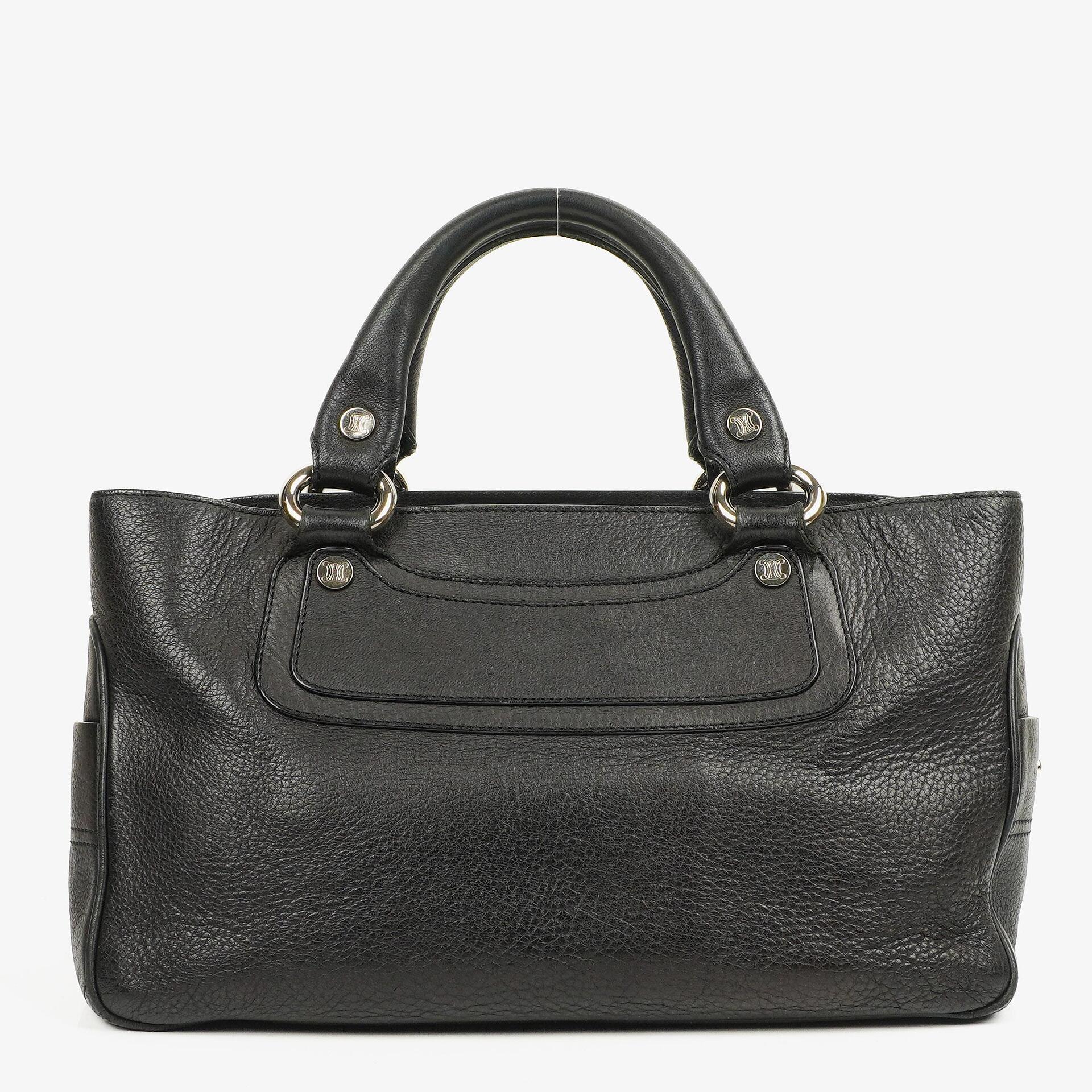 Celine Leather Black Boogie Bag