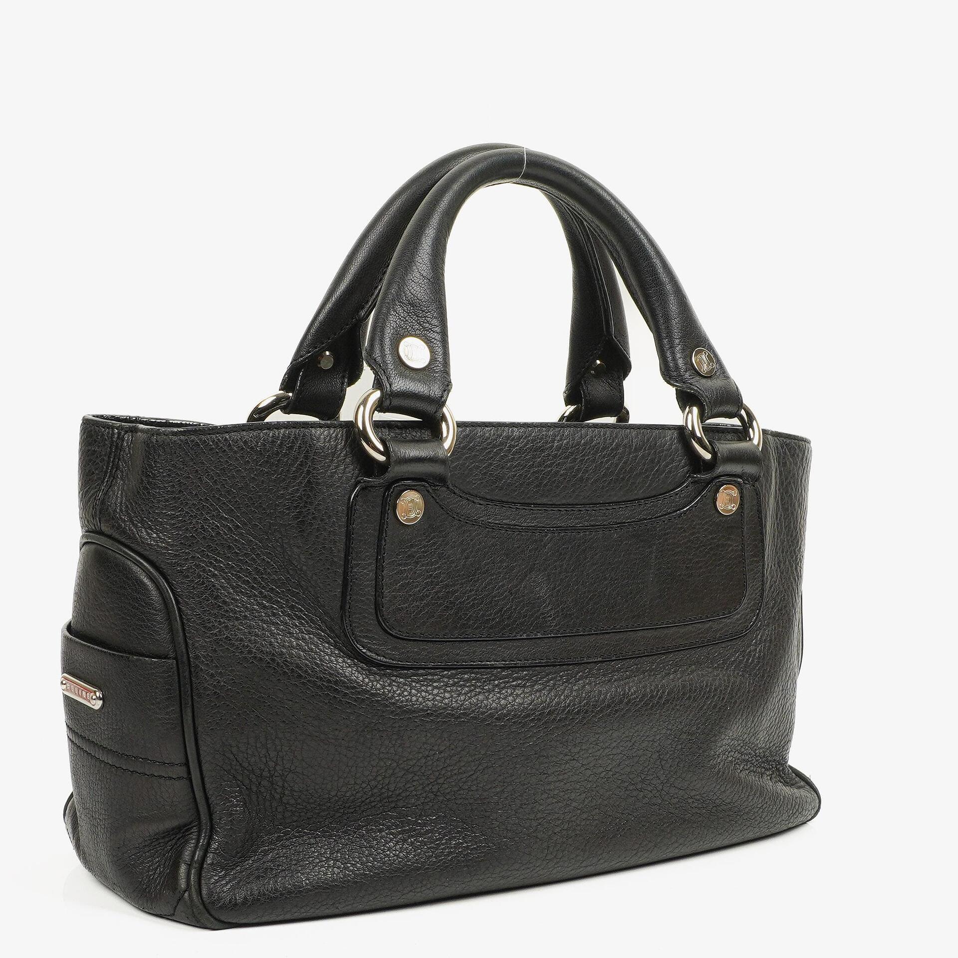 Celine Leather Black Boogie Bag