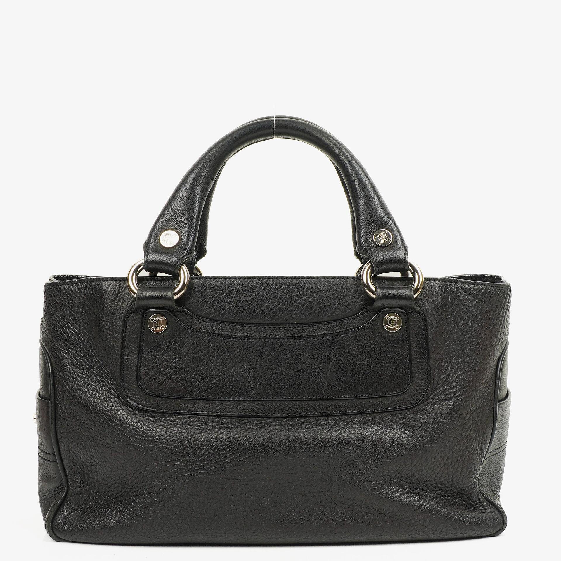 Celine Leather Black Boogie Bag