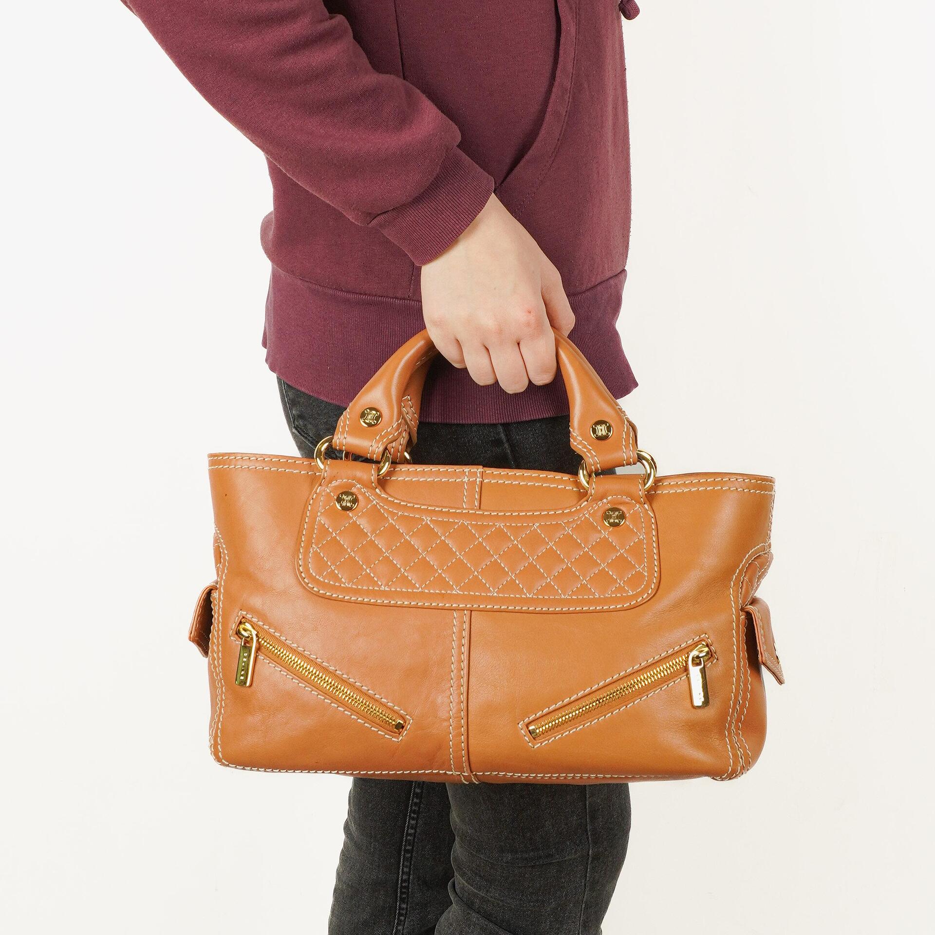 Celine Leather Boogie Bag