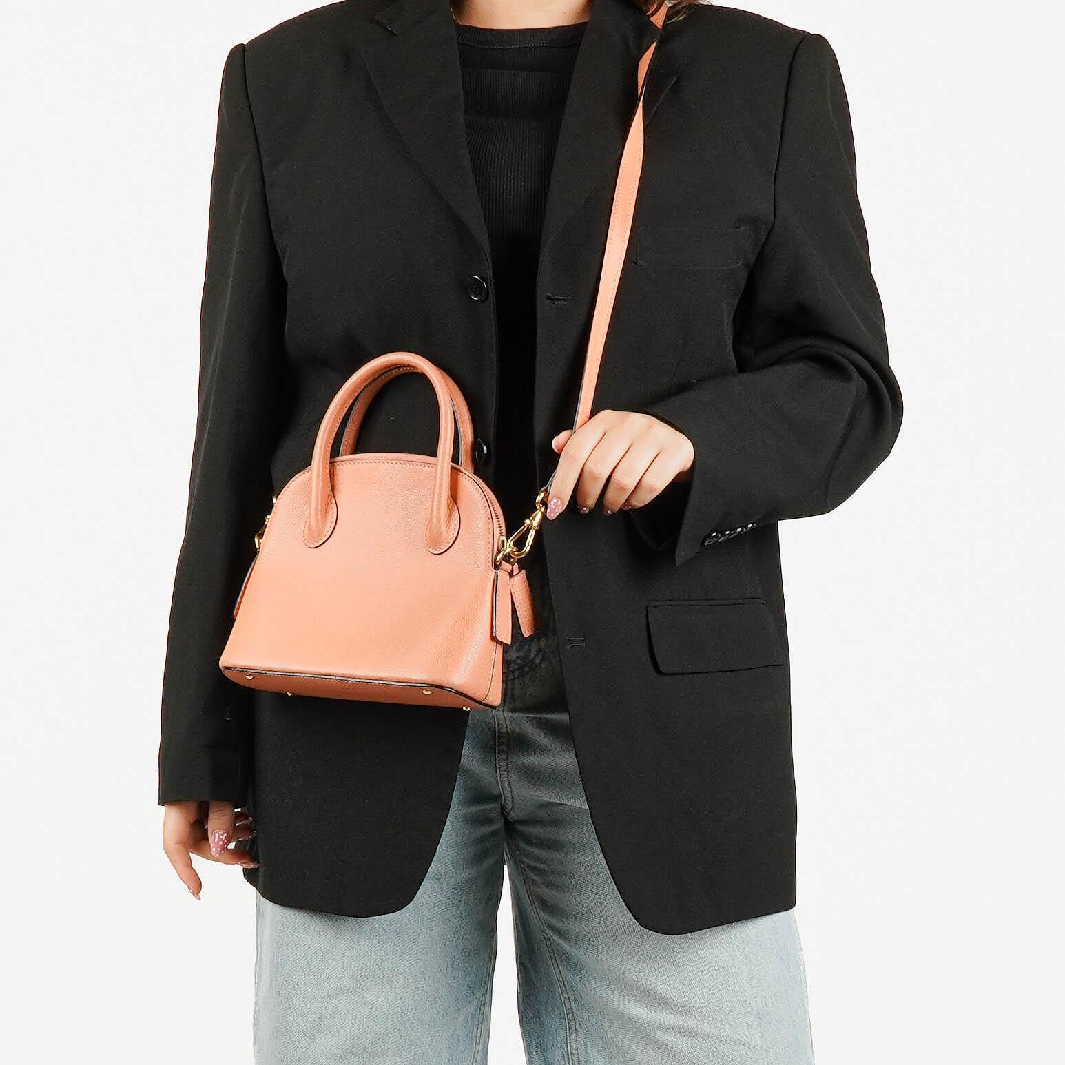 Céline Leather Top Handle Handbag