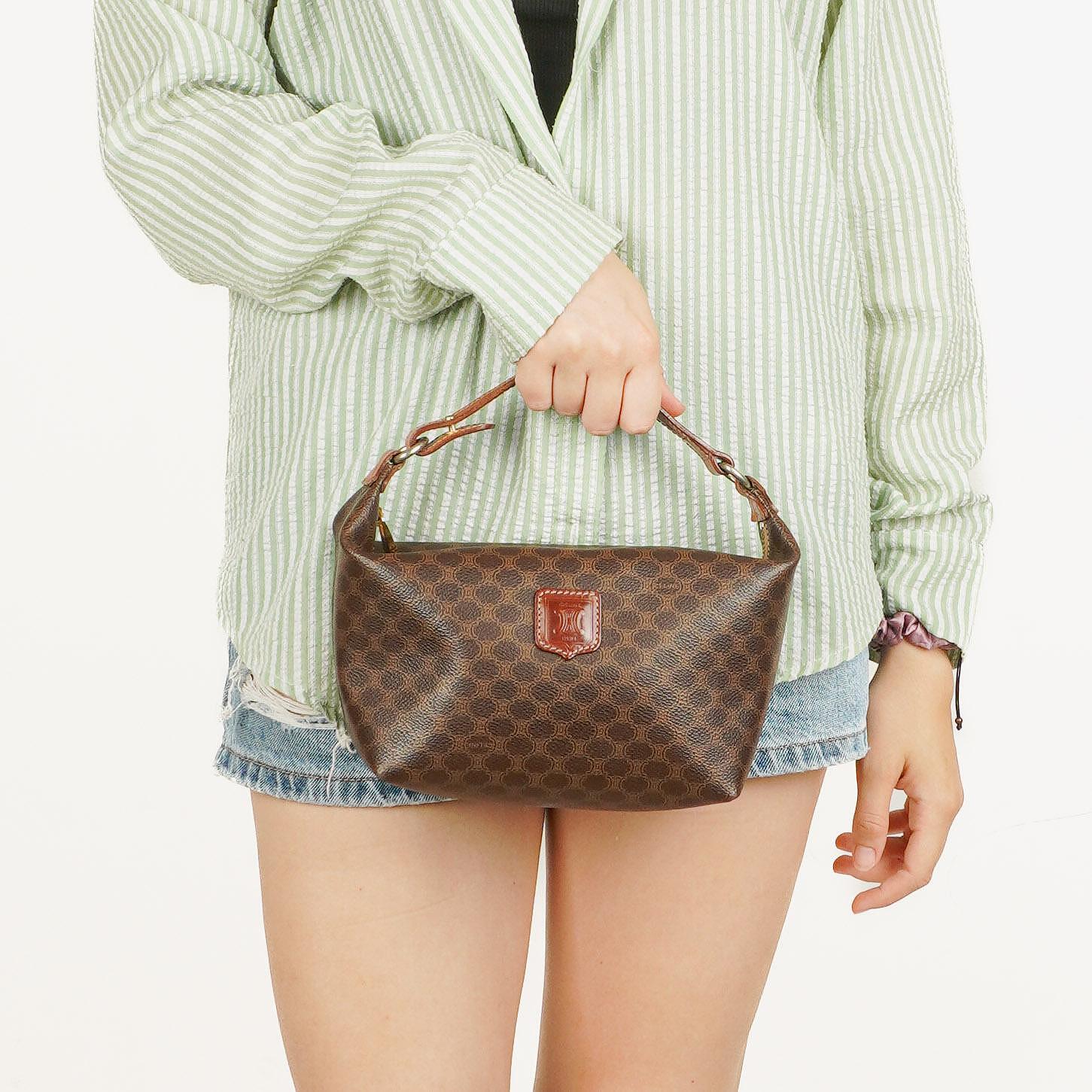 Celine Macadam Top Handle Bag