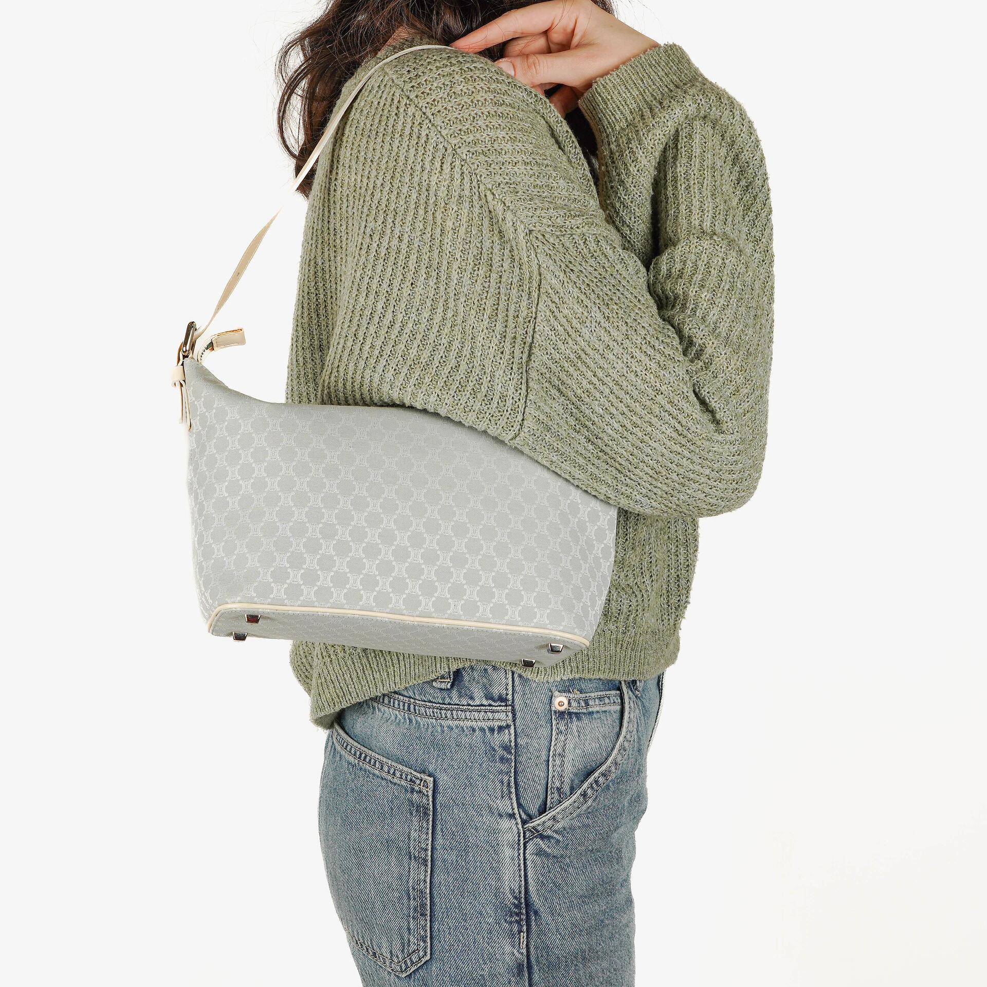 Celine Macadam Triomphe Hobo Bag