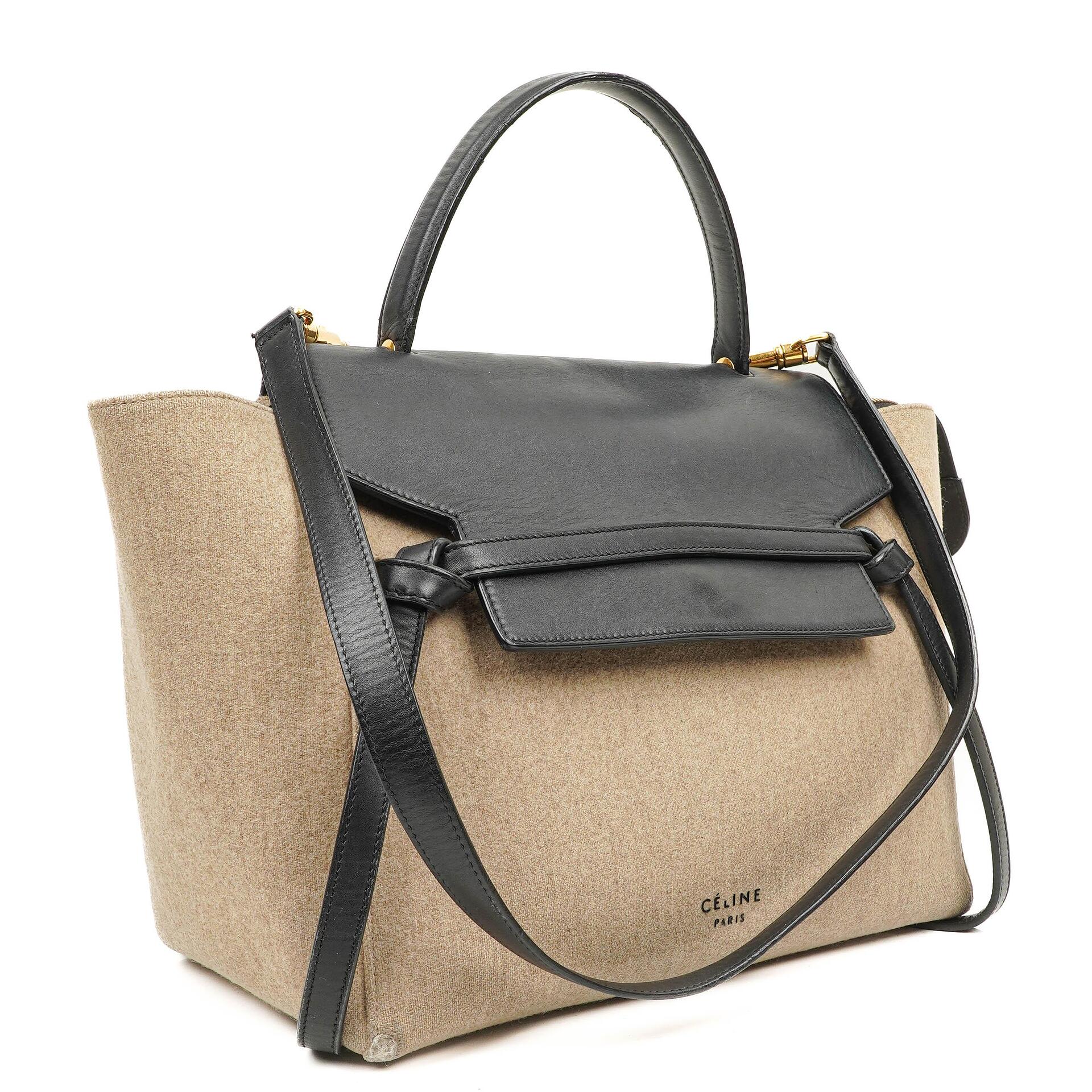 Celine Mini Beige Smooth Calfskin Belt Bag