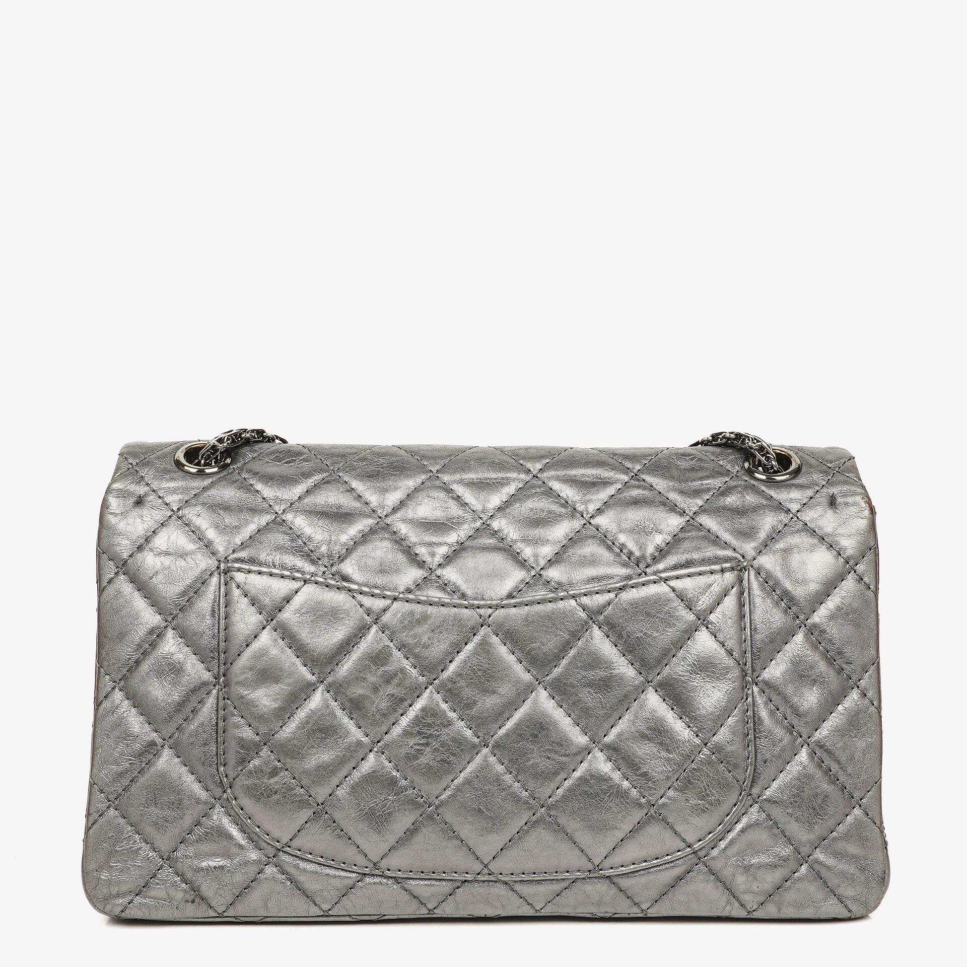 Chanel 2.55 Reissue Metallic Crey Calfskin 226 Flap Bag