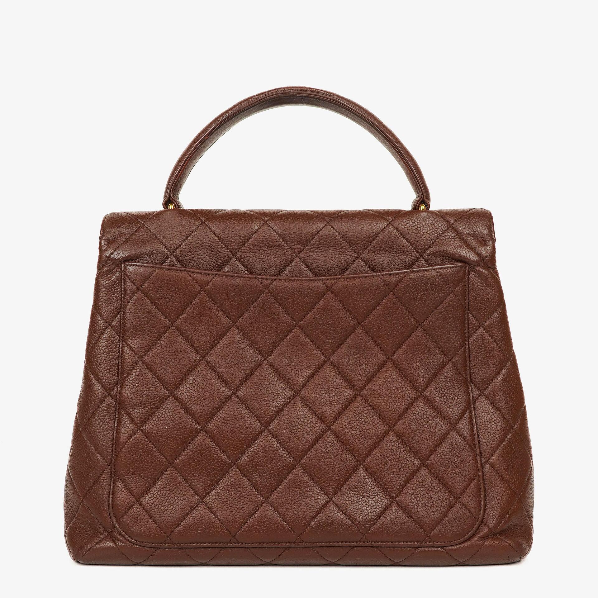 Chanel Caviar Quilted Jumbo Kelly Flap Bag