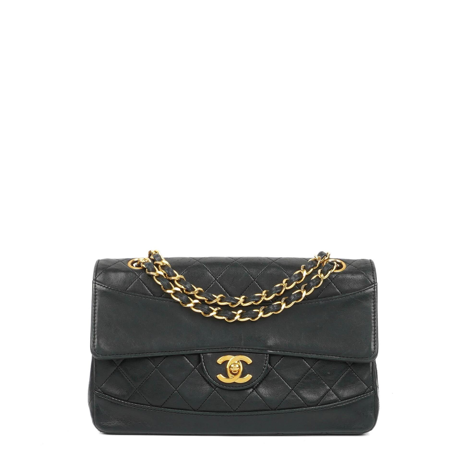 Chanel Classic Flap Bag Lambskin 24k Gold-Plated Hardware