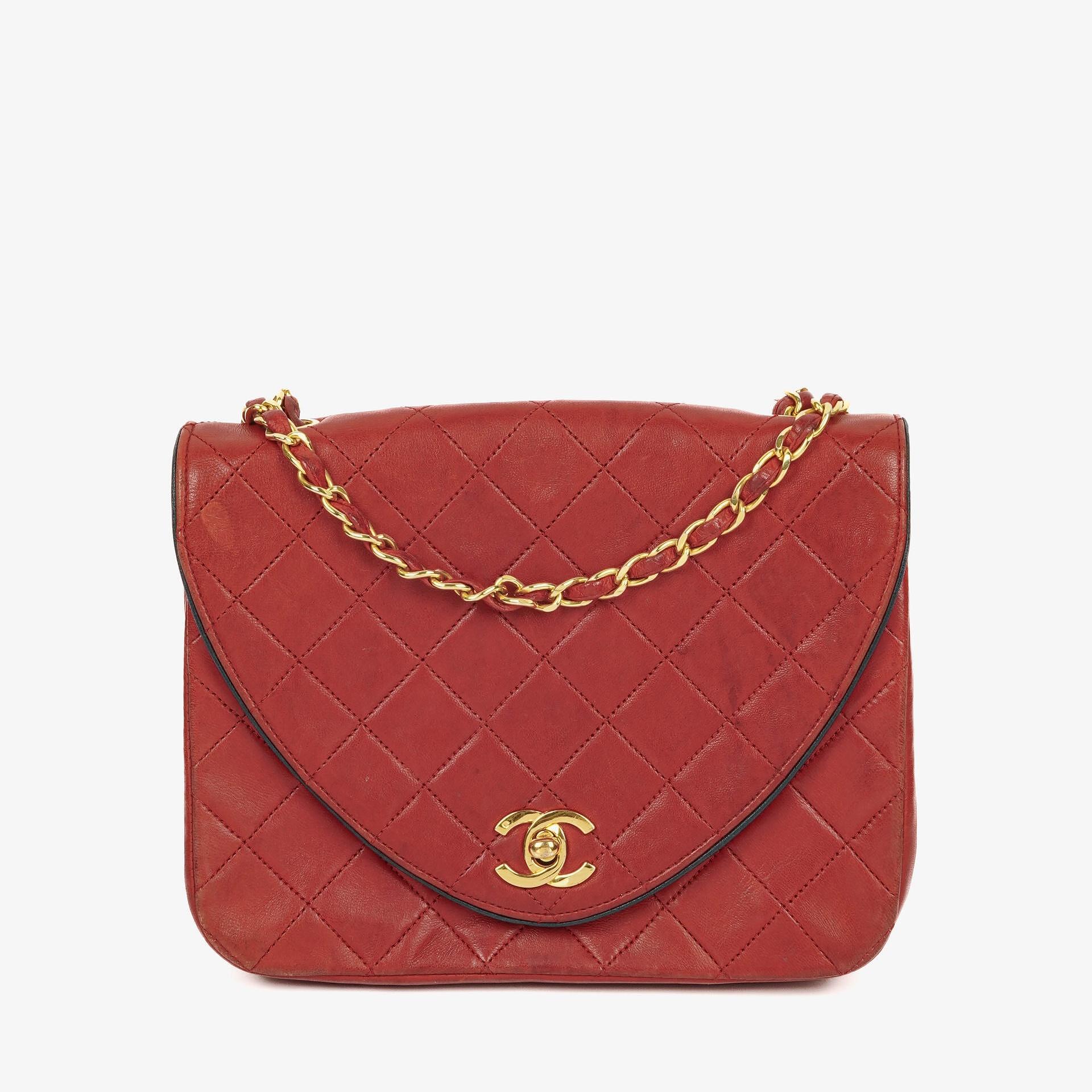 Chanel Classic Single Flap Bag Quilted Lambskin With 24K Gold-Plated Hardware