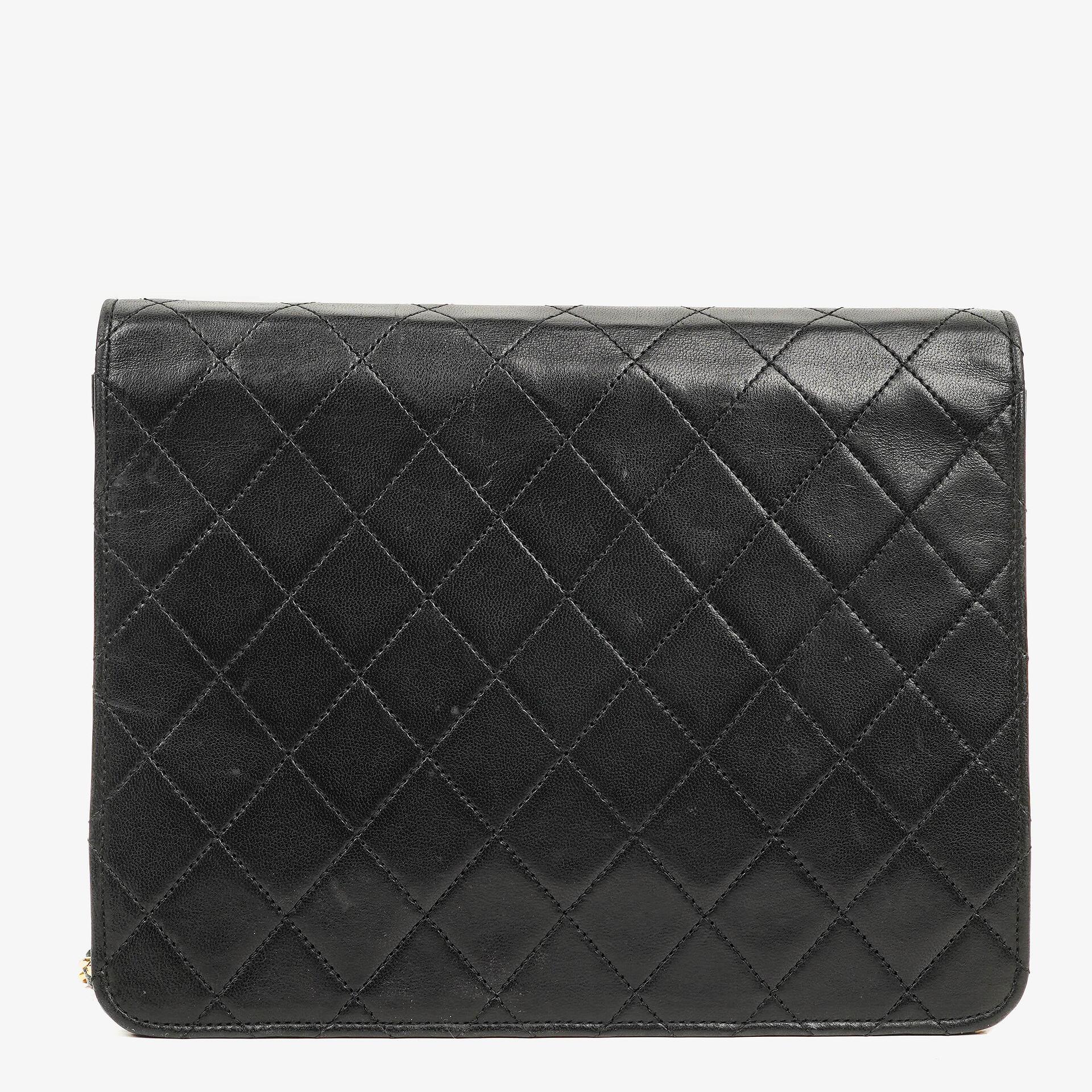 Chanel Small Classic Single Flap Bag Black Quilted Lambskin With 24K Gold-Plated Hardware