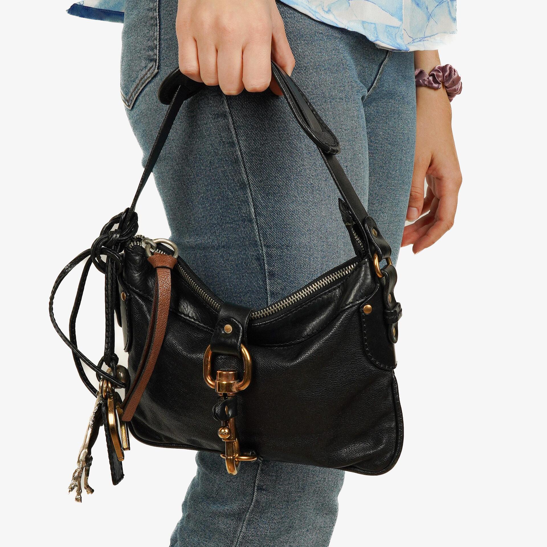 Chloé Kerala Black Shoulder Bag