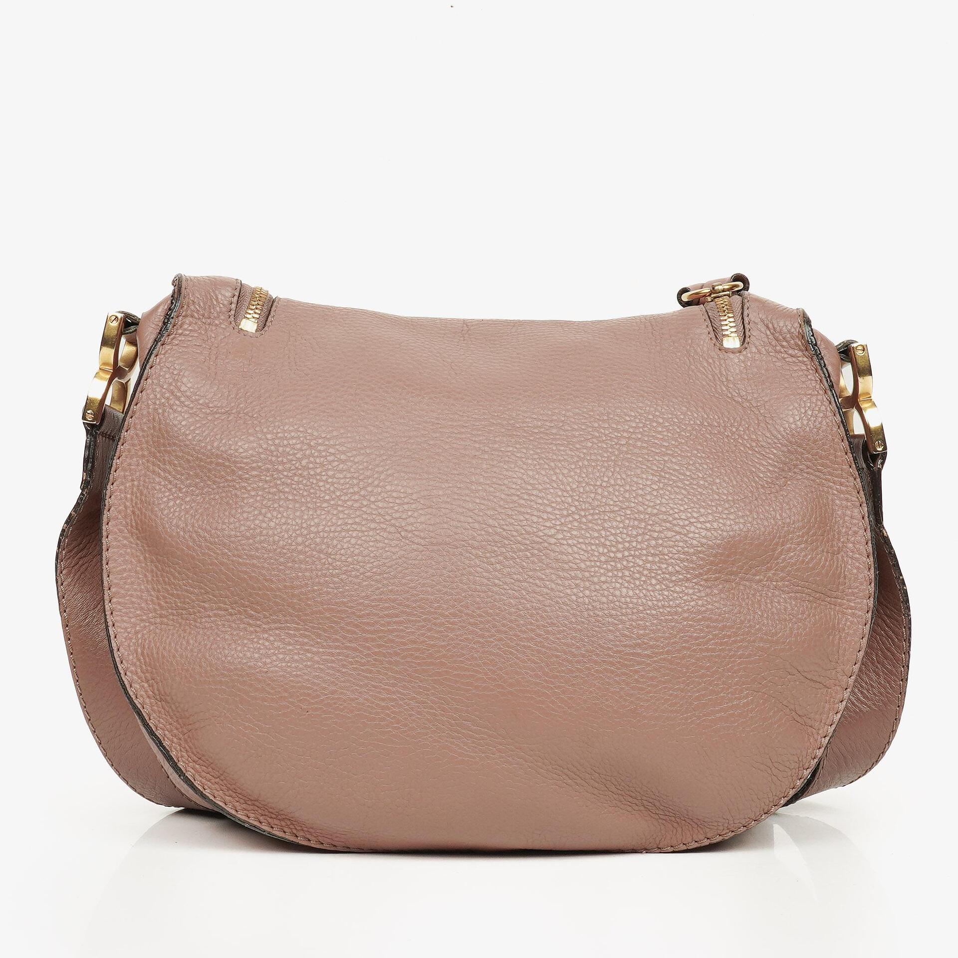 Chloe Marcie Grained Leather Bag