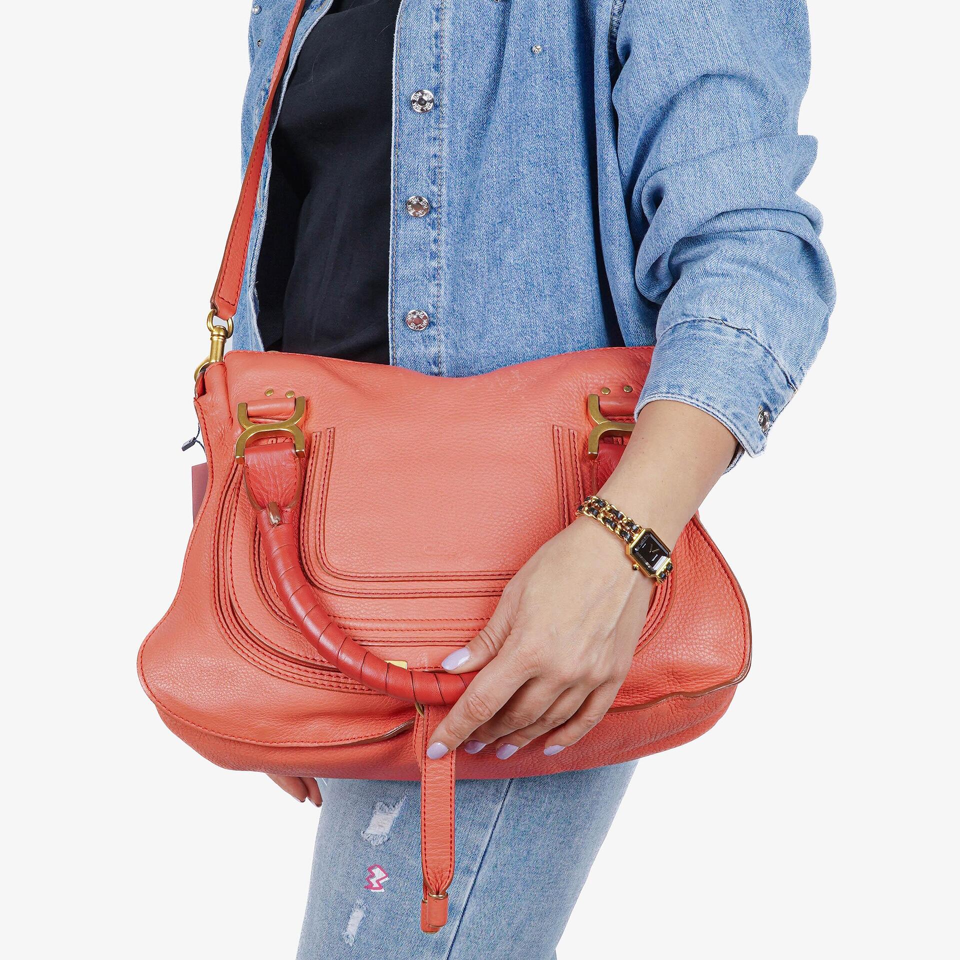 Chloe Marcie Medium Leather Satchel
