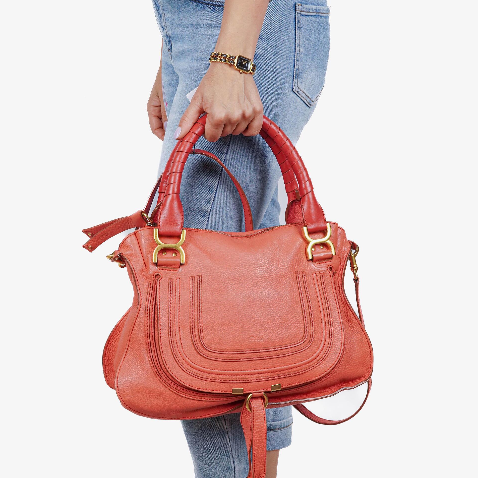 Chloe Marcie Medium Leather Satchel
