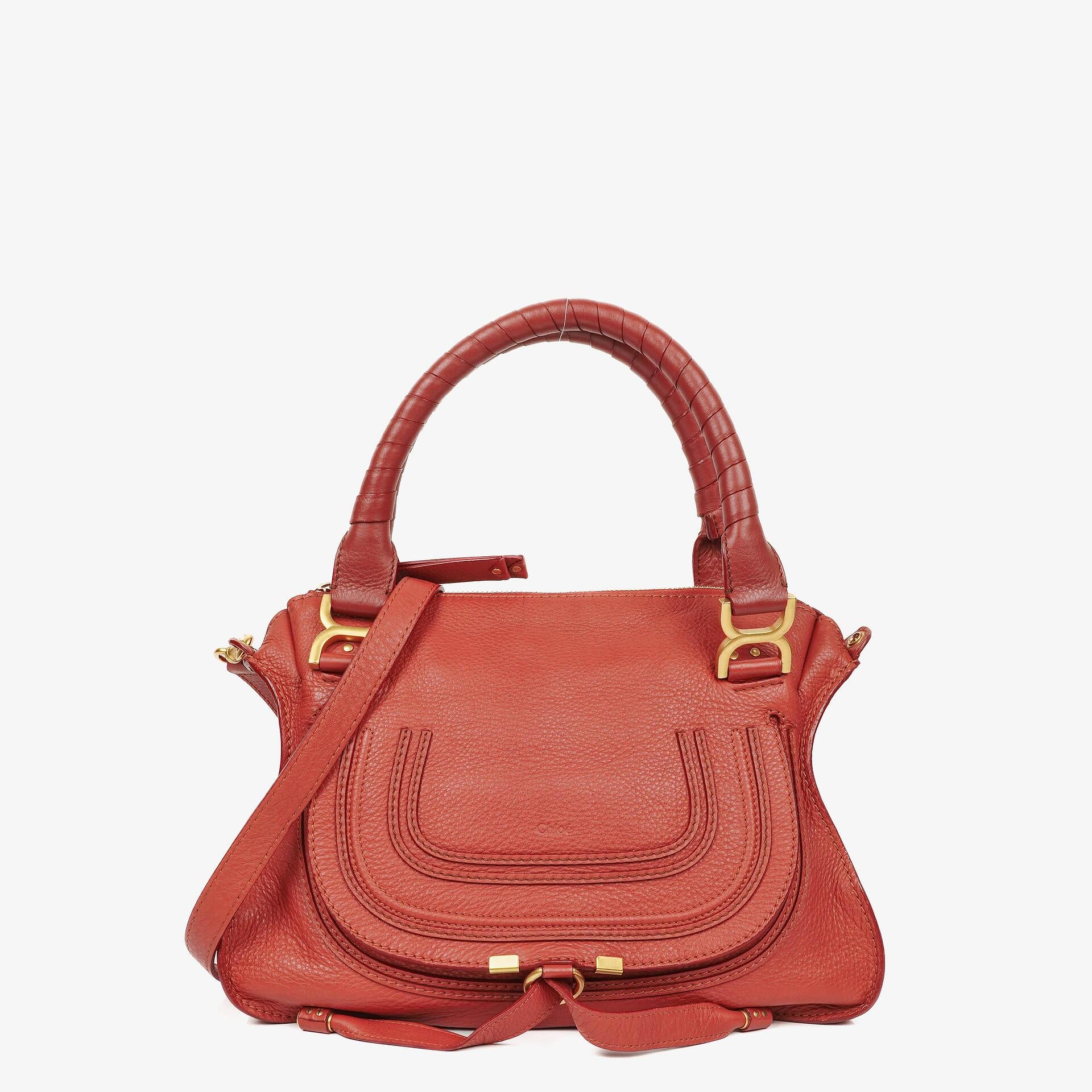 Chloe Marcie Medium Leather Satchel