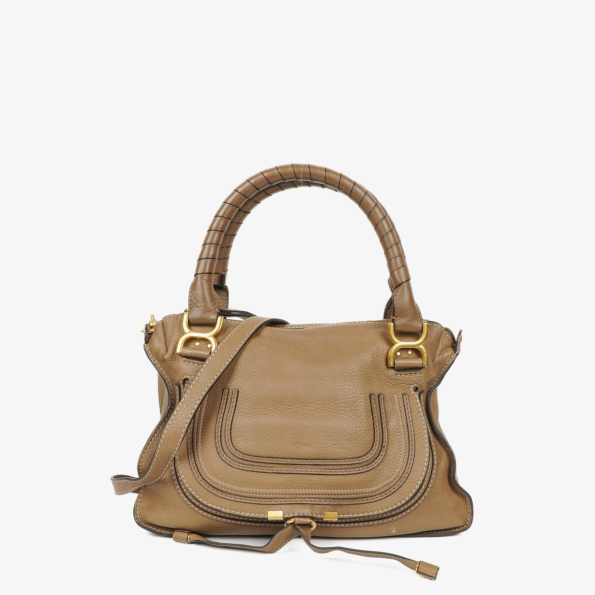 Chloe Marcie Medium Leather Satchel