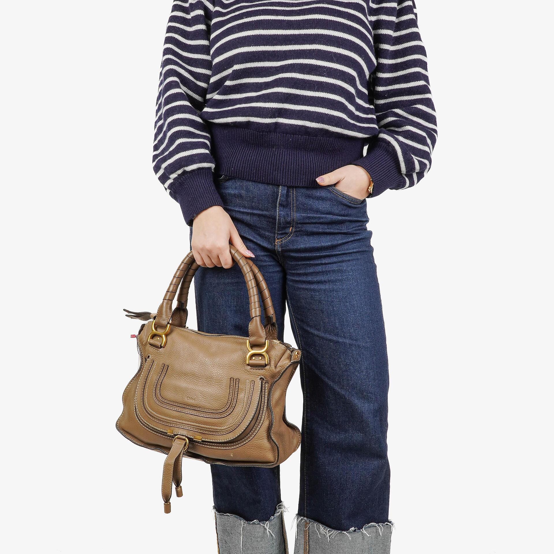 Chloe Marcie Medium Leather Satchel