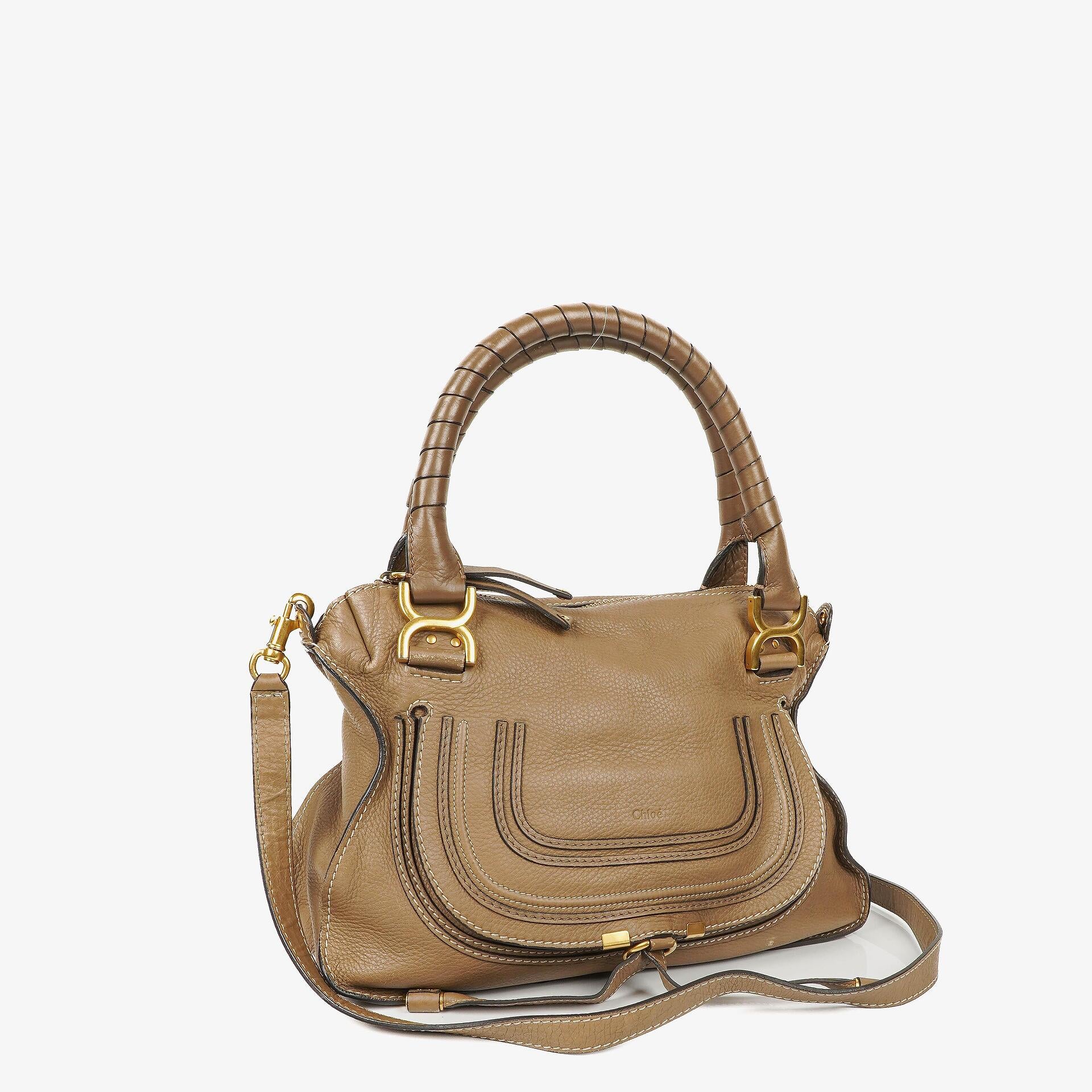 Chloe Marcie Medium Leather Satchel