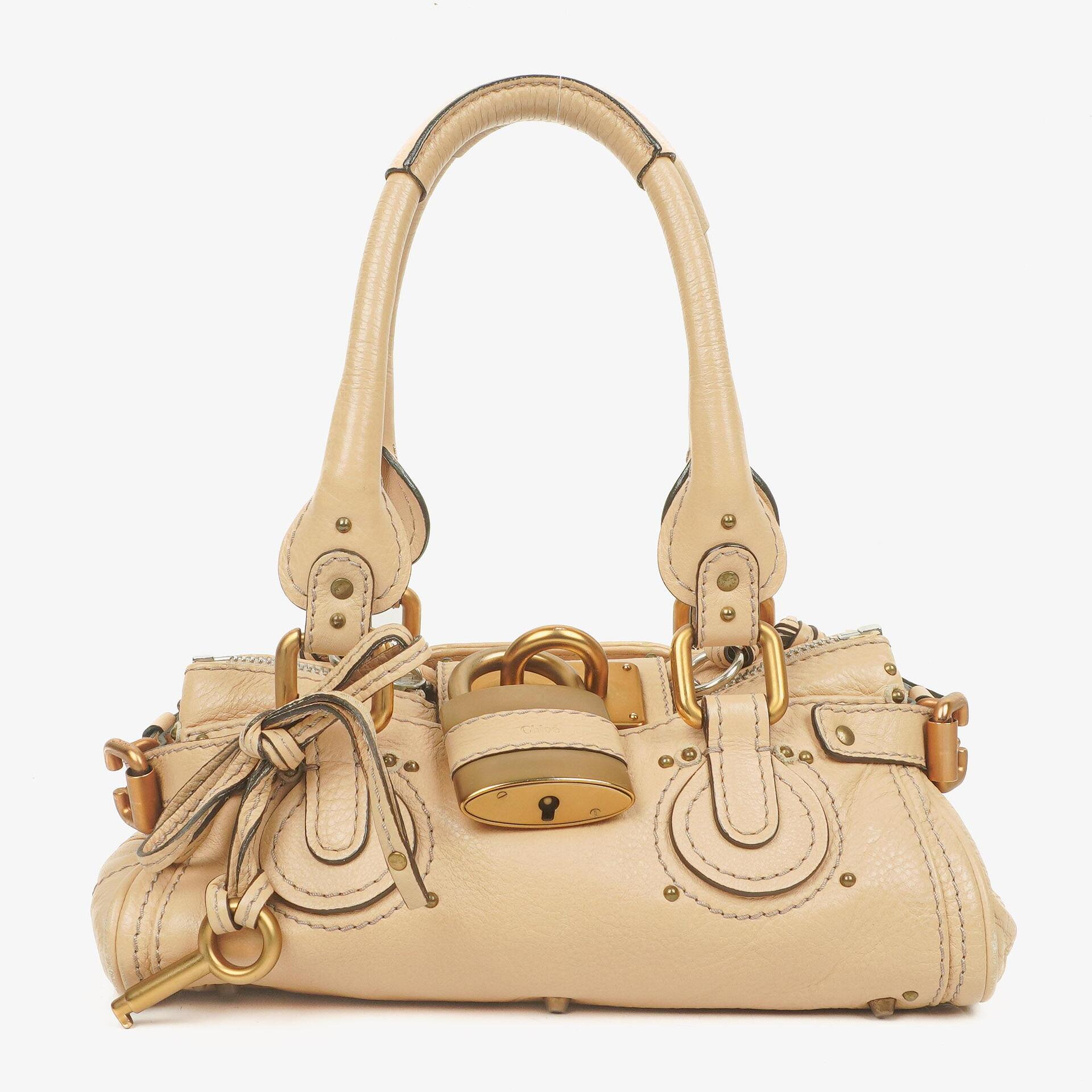 Chloe Paddington Beige Satchel Bag