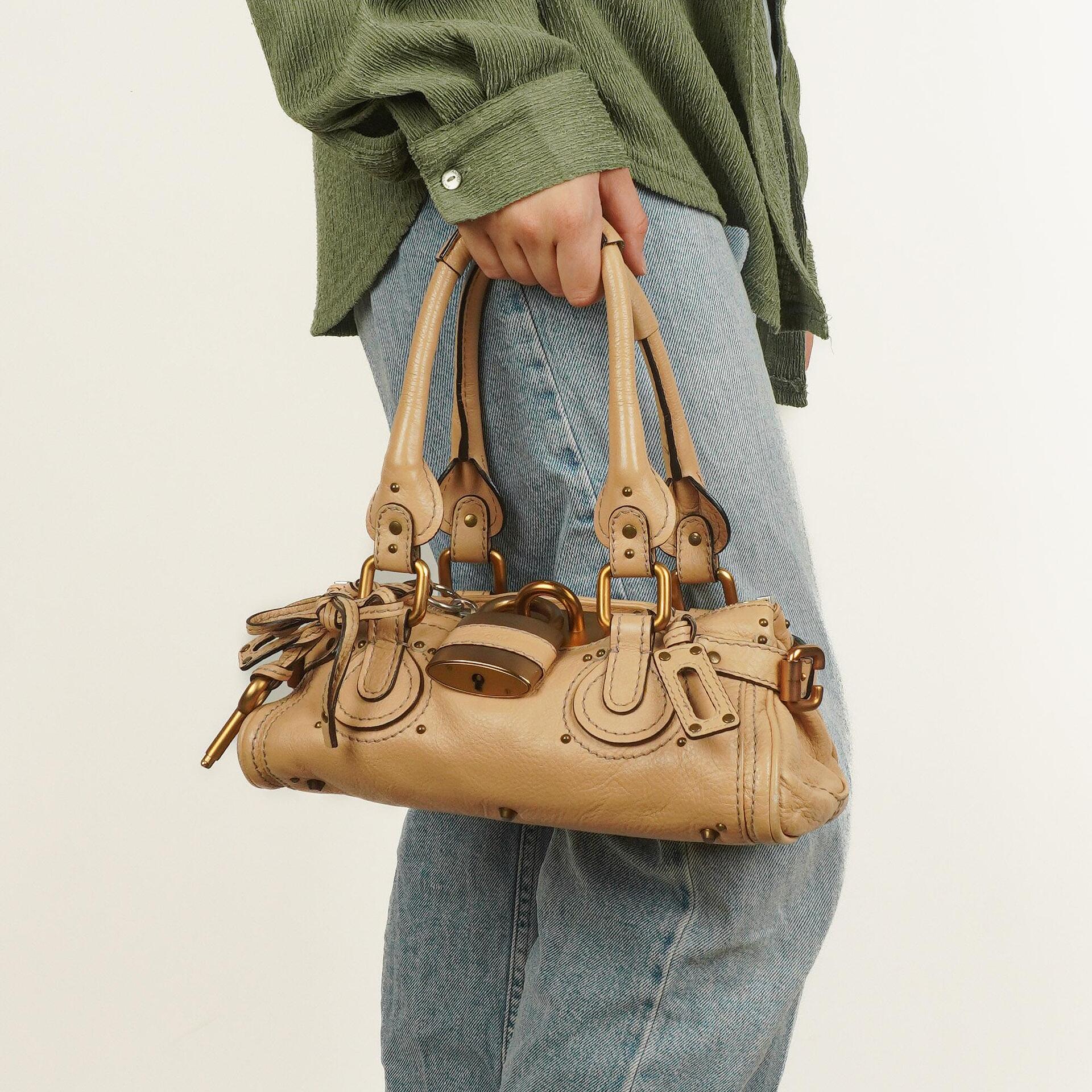 Chloe Paddington Beige Satchel Bag