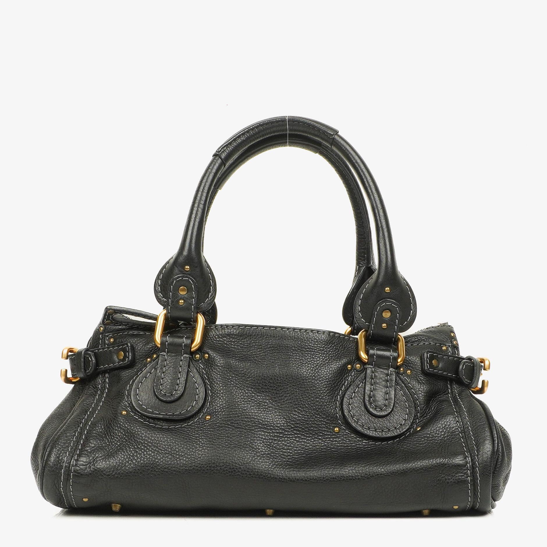 Chloe Paddington Black Satchel Bag