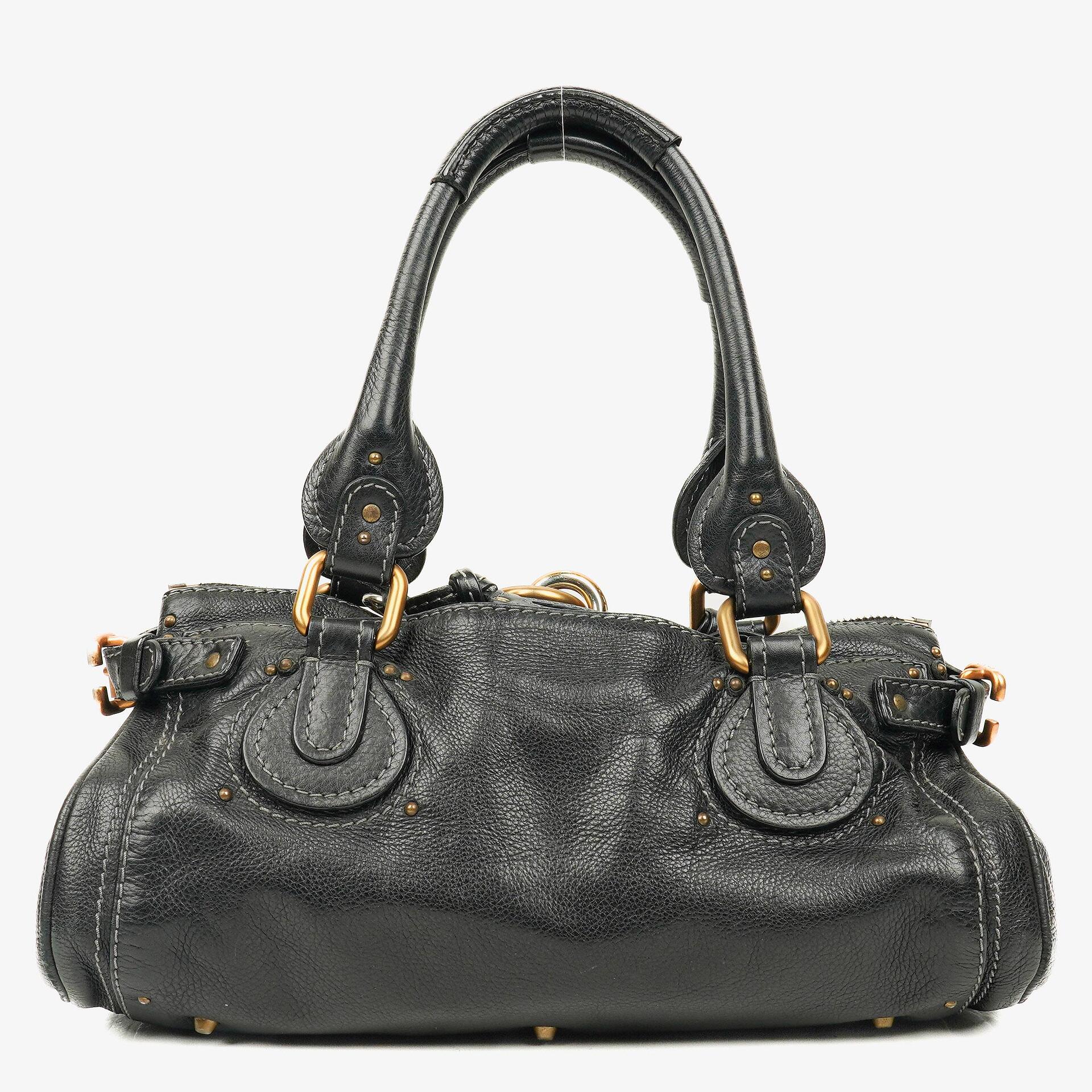 Chloe Paddington Black Satchel Bag