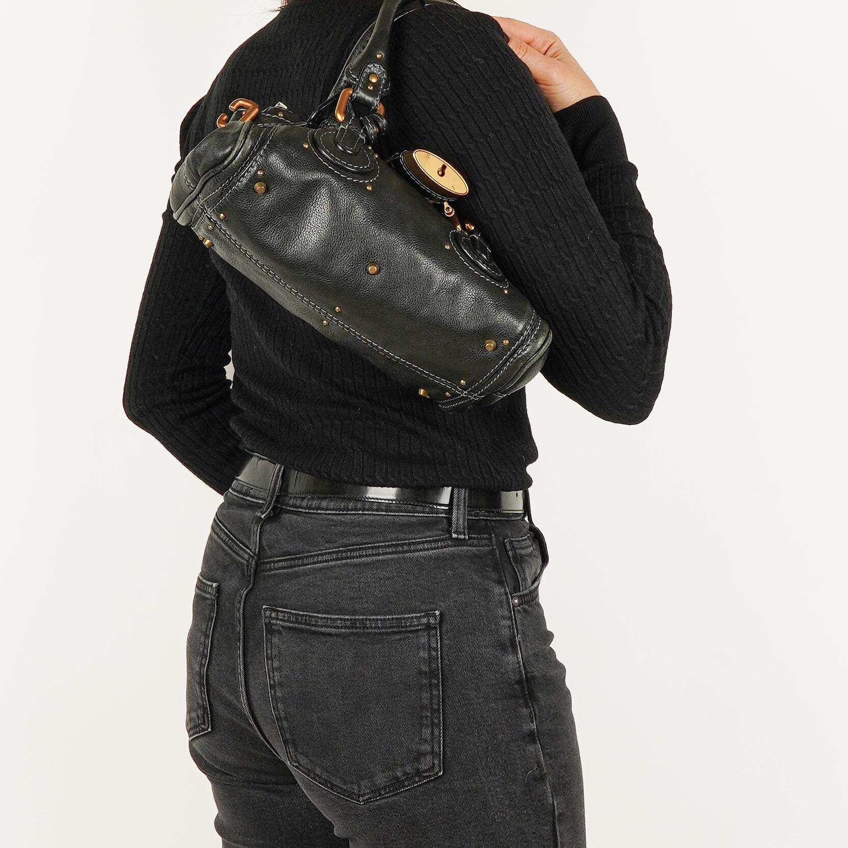 Chloe Paddington Black Satchel Bag