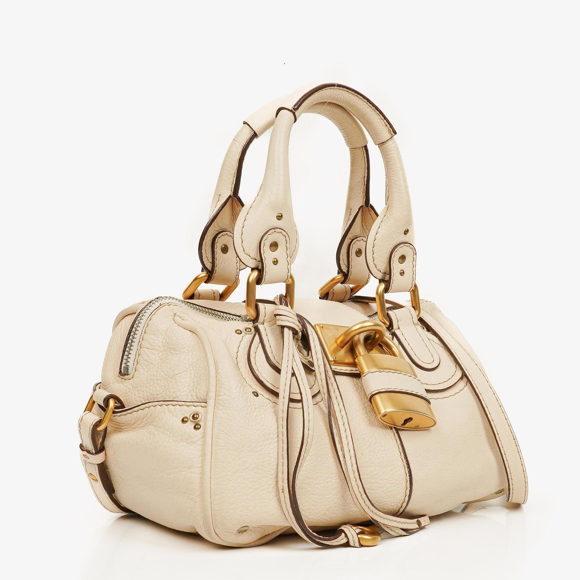 Chloe Paddington Ivory Satchel Bag