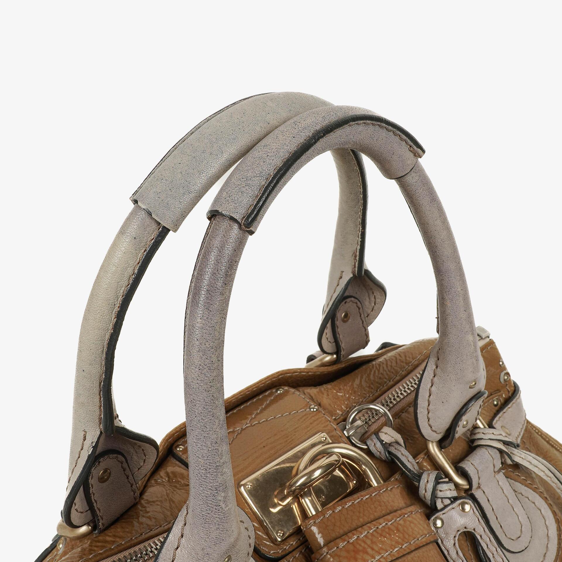 Chloe Paddington Patent Leather Satchel Bag