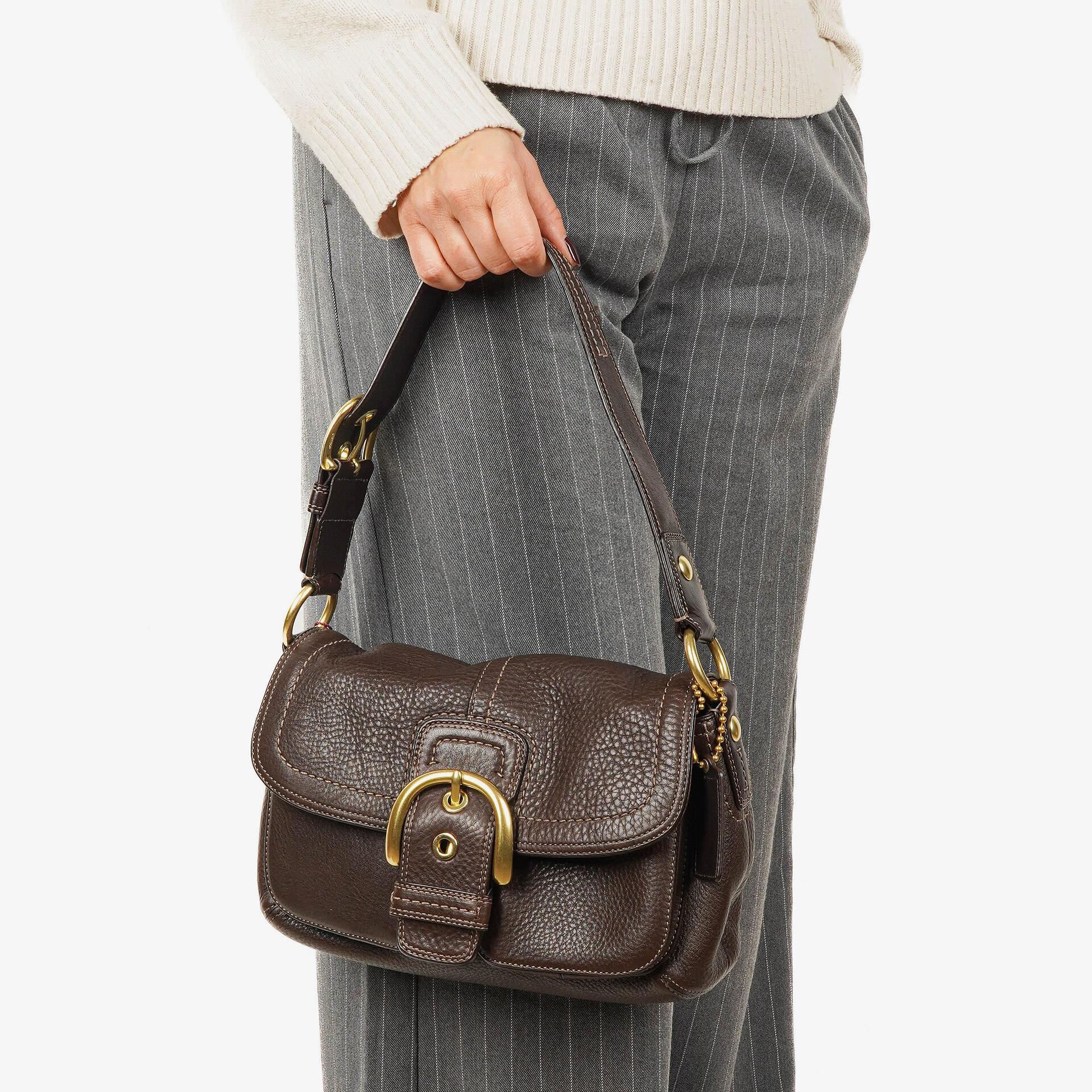 Coach Soho Brown Leather Shoulder Bag
