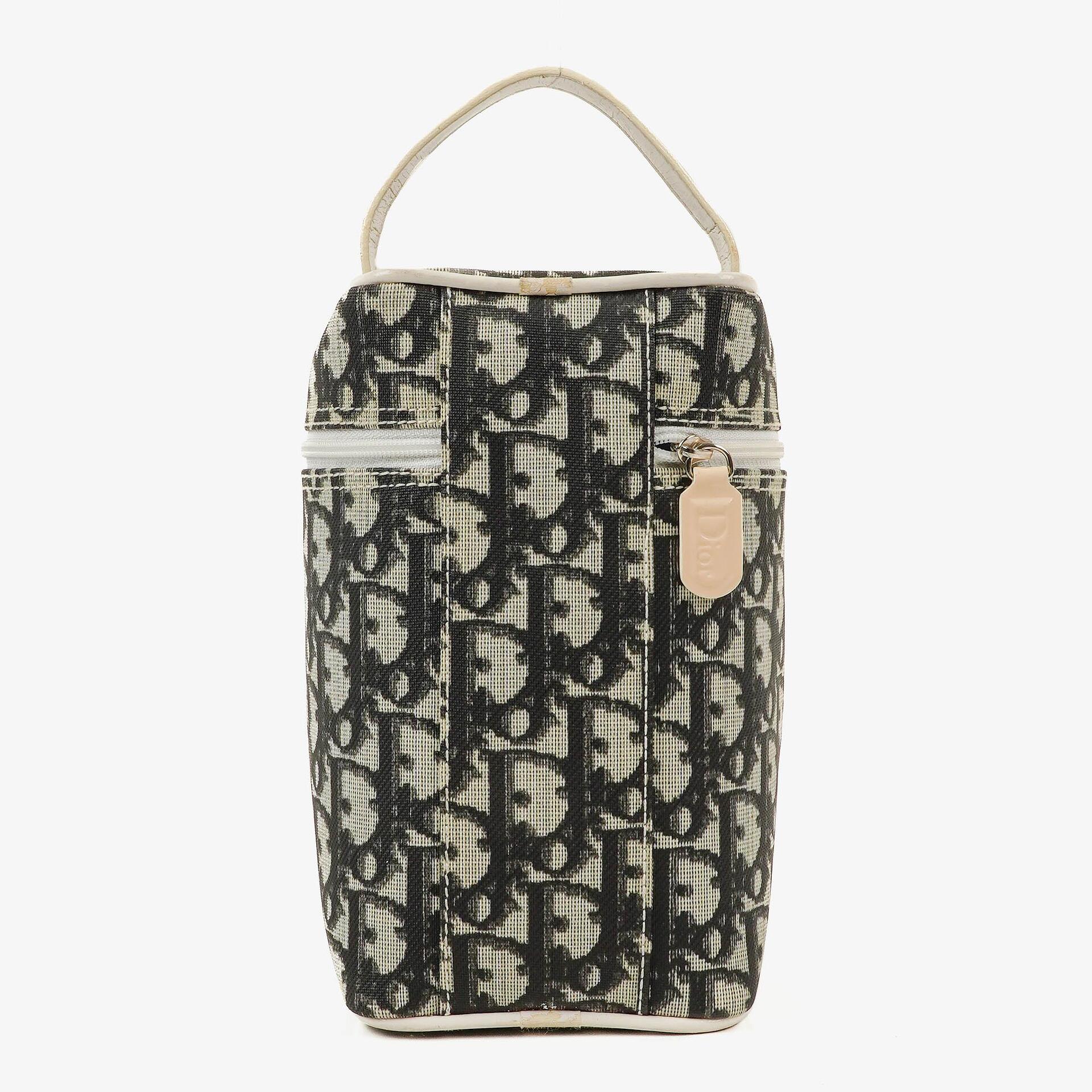 Dior Trotter Black and White Cosmetic Bag