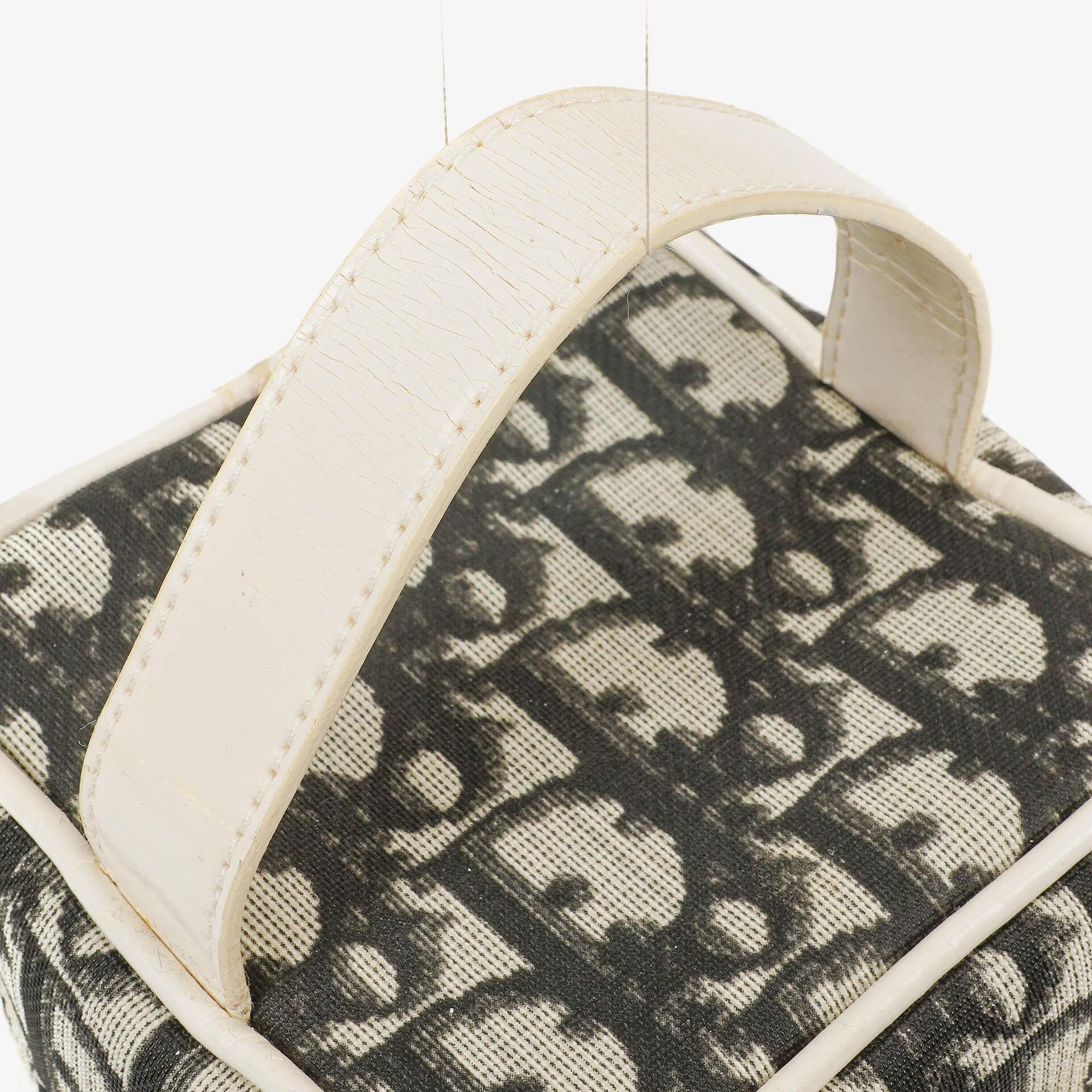 Dior Trotter Black and White Cosmetic Bag
