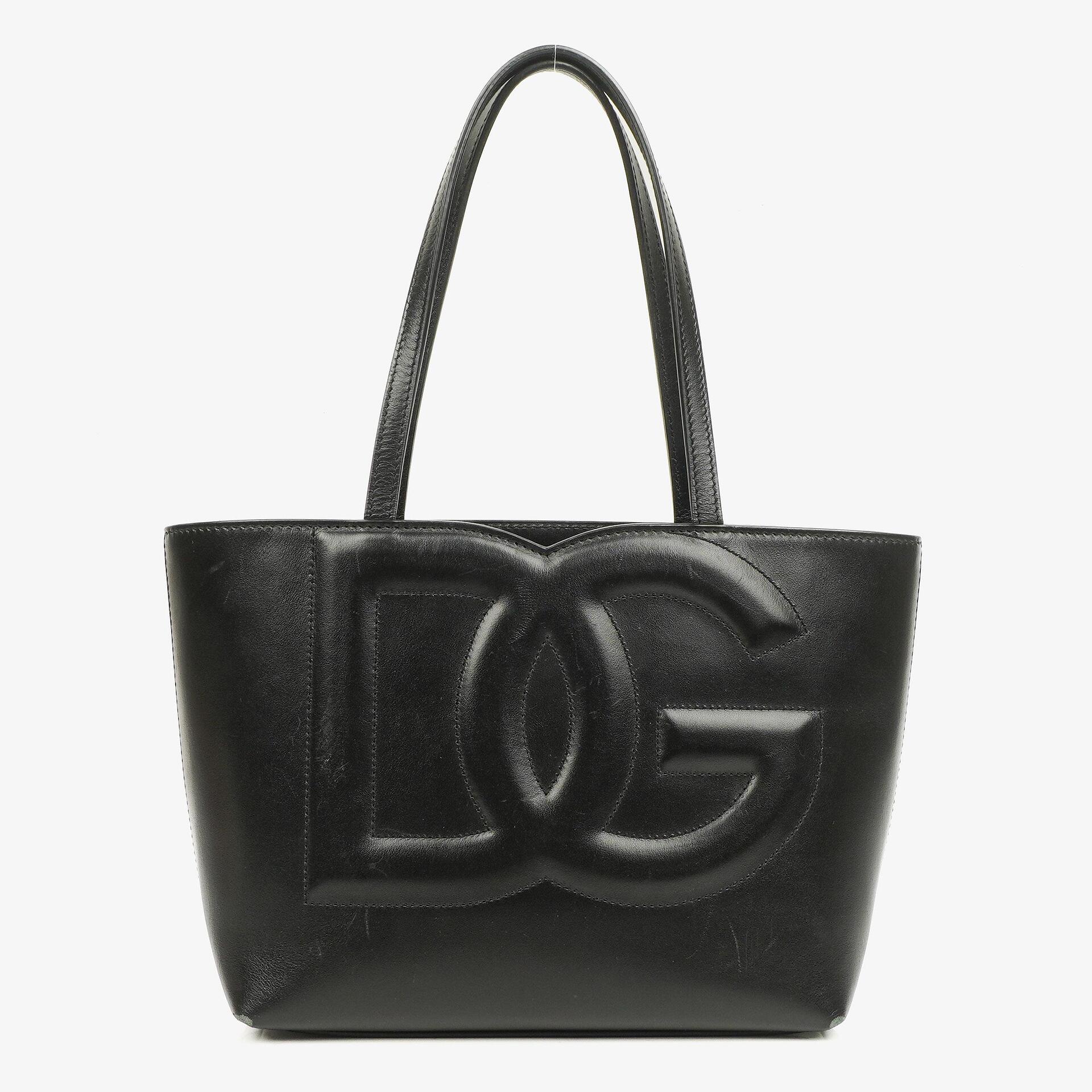 Dolce & Gabbana Small DG Logo Shopper Shoulder Bag