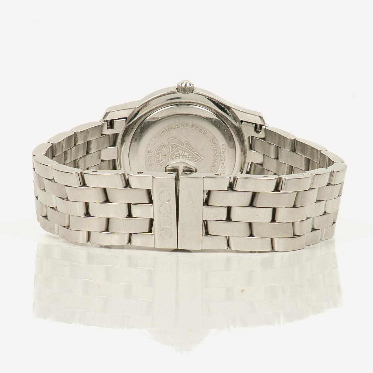 Gucci 5500L Classic Stainless Steel Women's Watch