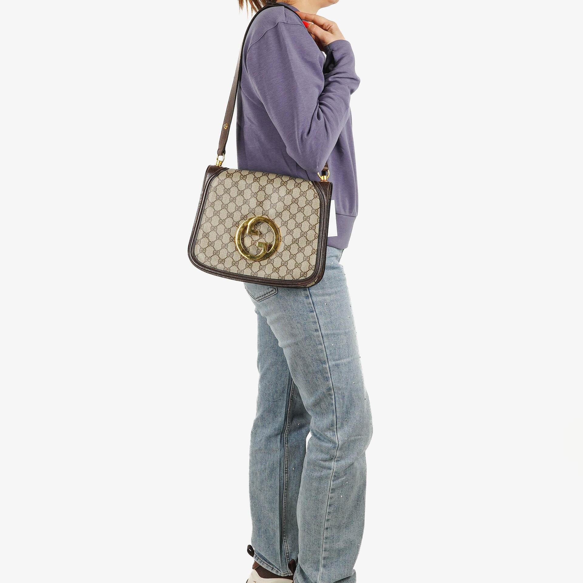 Gucci Blondie GG Monogram Shoulder Bag