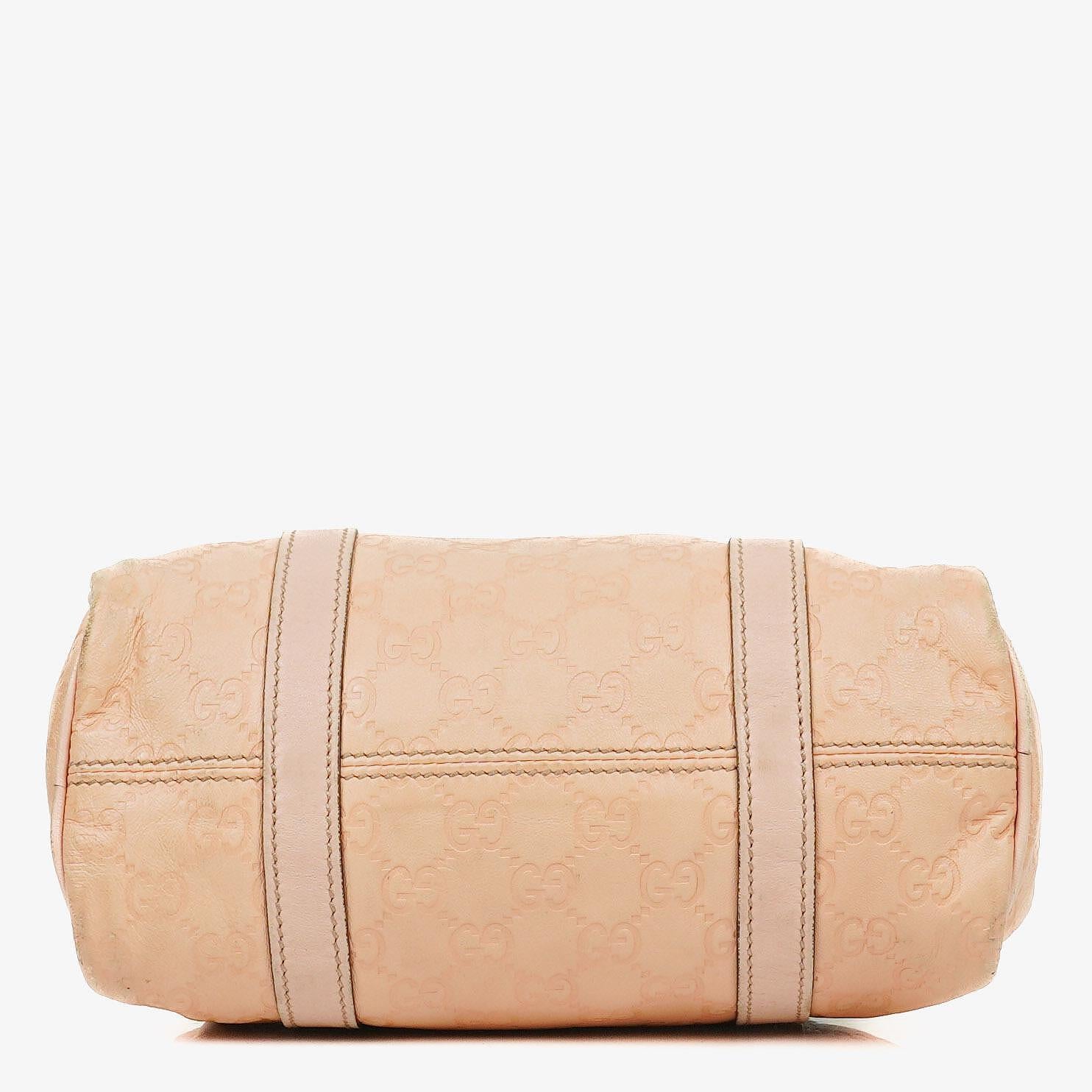 Gucci Pink Guccissima Leather Small Joy Boston Bag