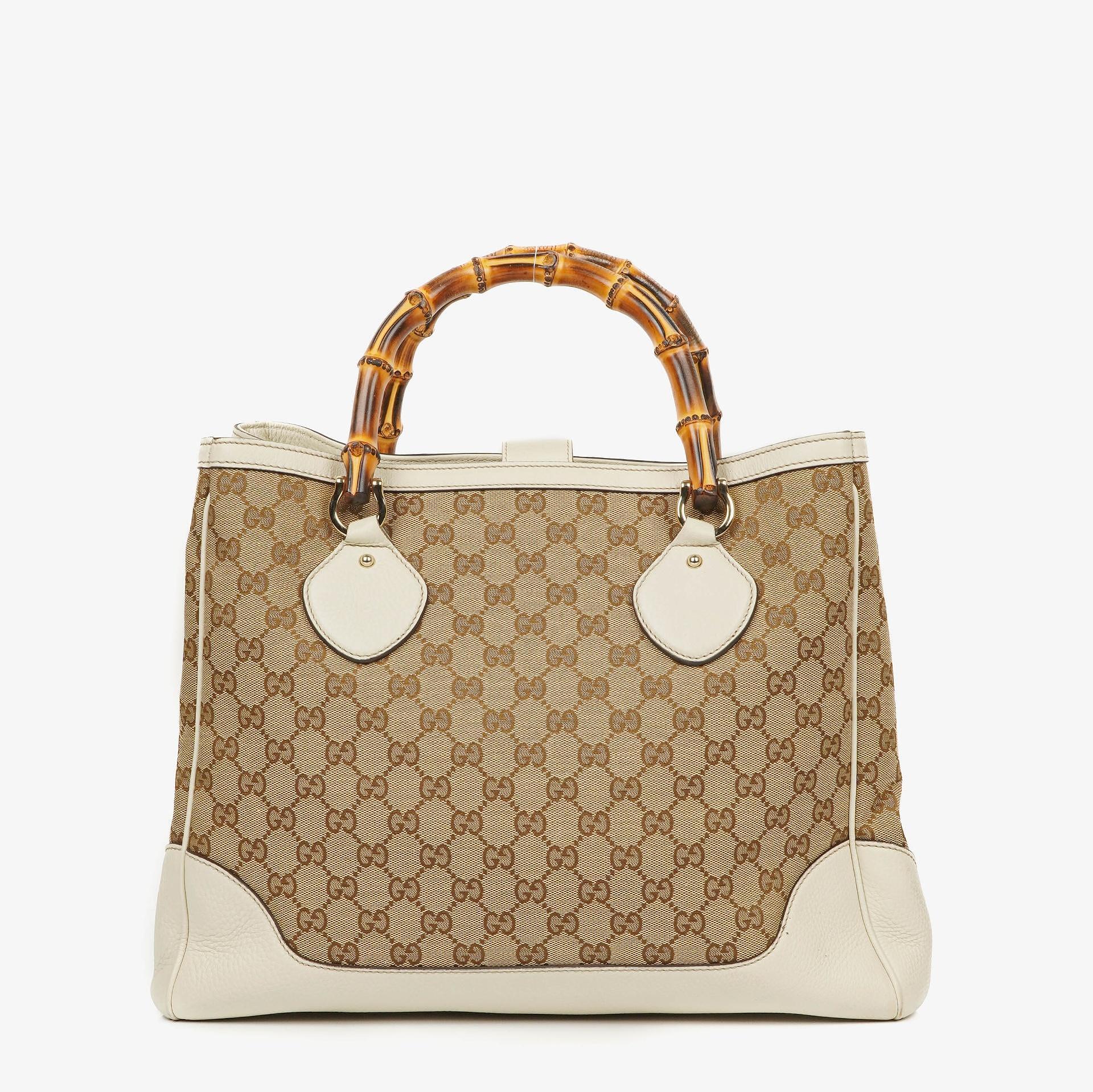Gucci Diana Bamboo Tote Bag