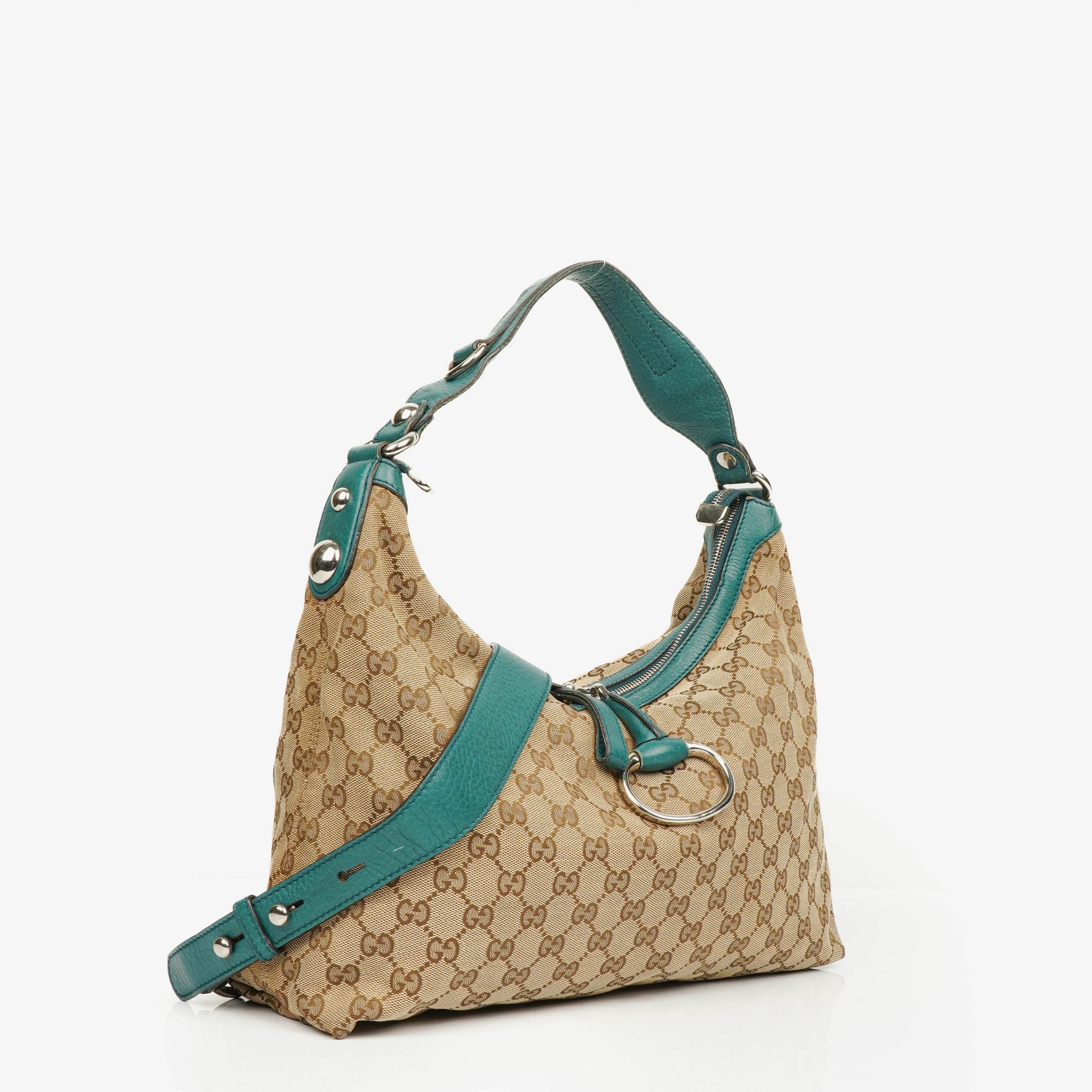 Gucci GG Canvas Icon Bit Tote Bag
